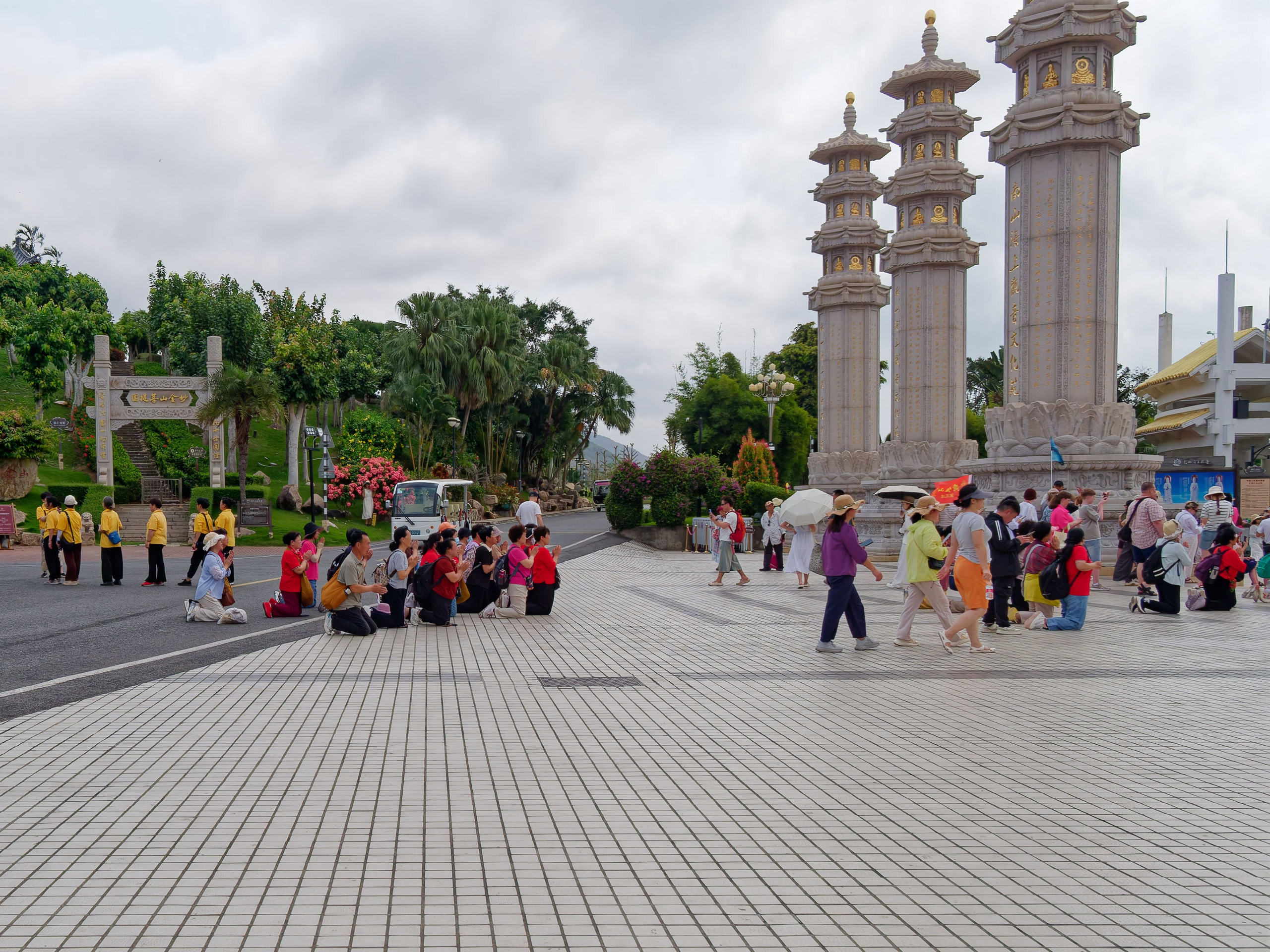 Хайнань 2026, Центр буддизма Наньшань на Хайнане. Фотопрогулки по Миру