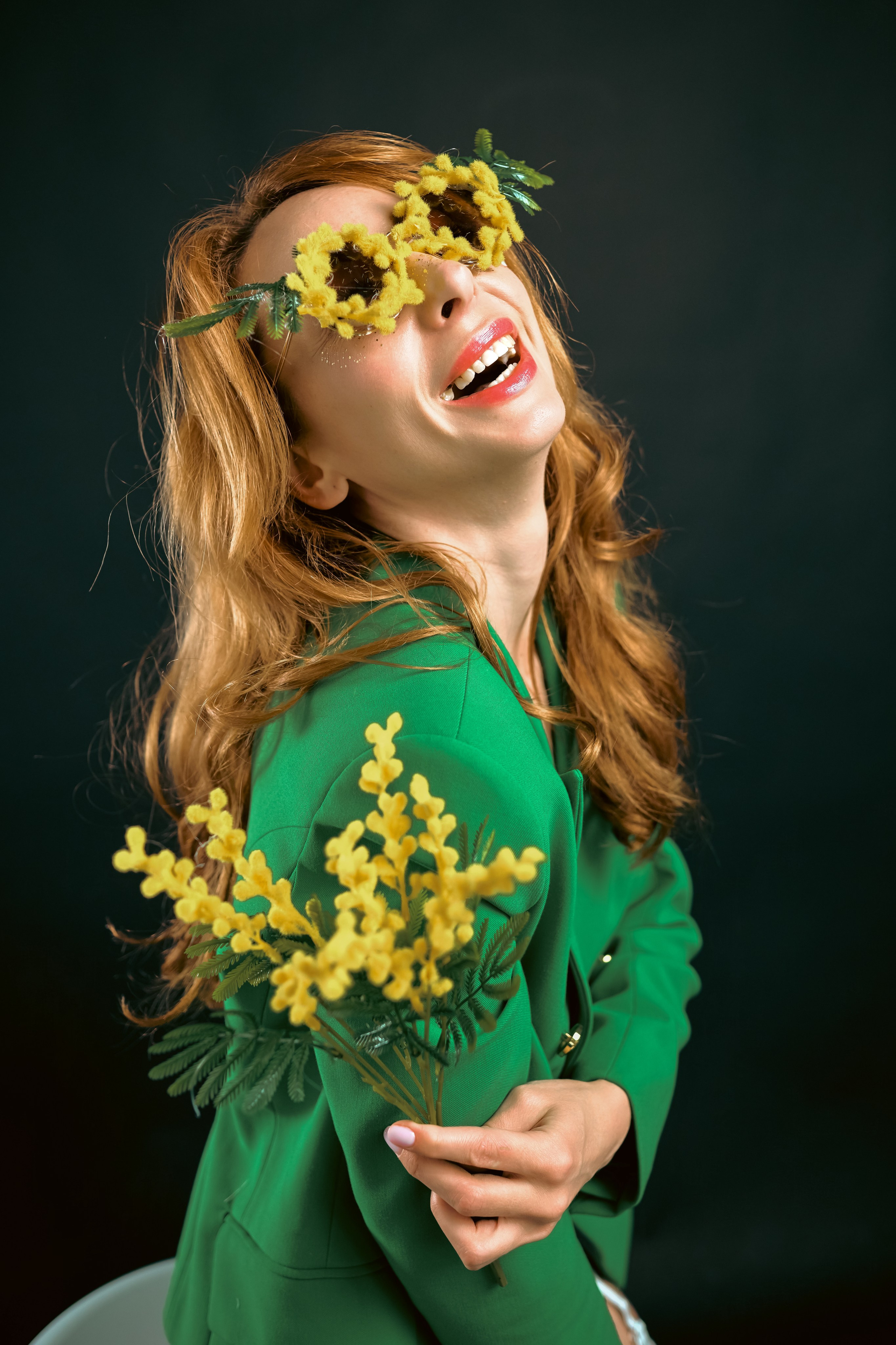 Весенняя фотосессия в студии. Портретный фотограф в Краснодаре Евгений Карпов