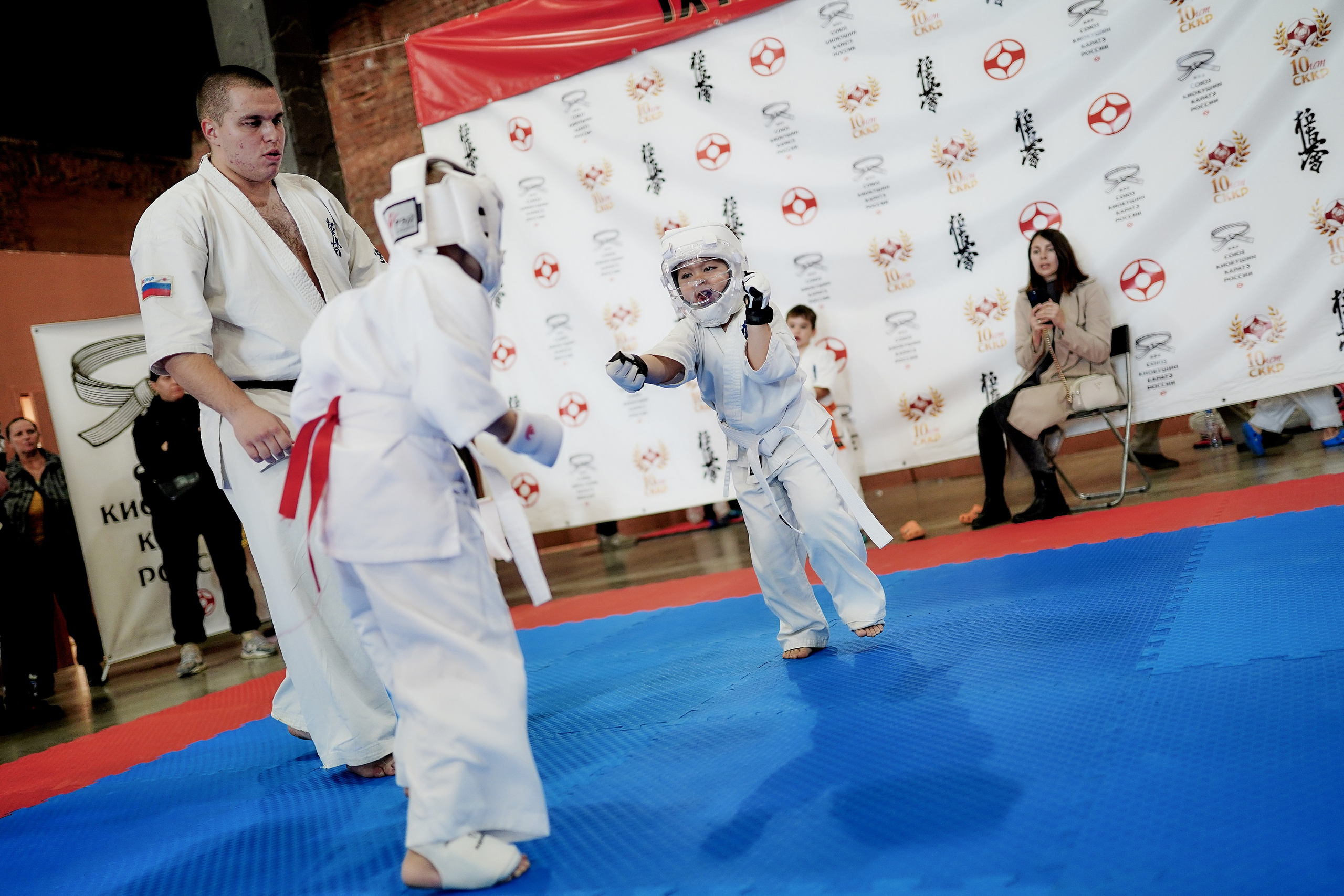 Репортаж детских соревнований киокушин каратэ. Репортажный фотограф Ирина Курманаева