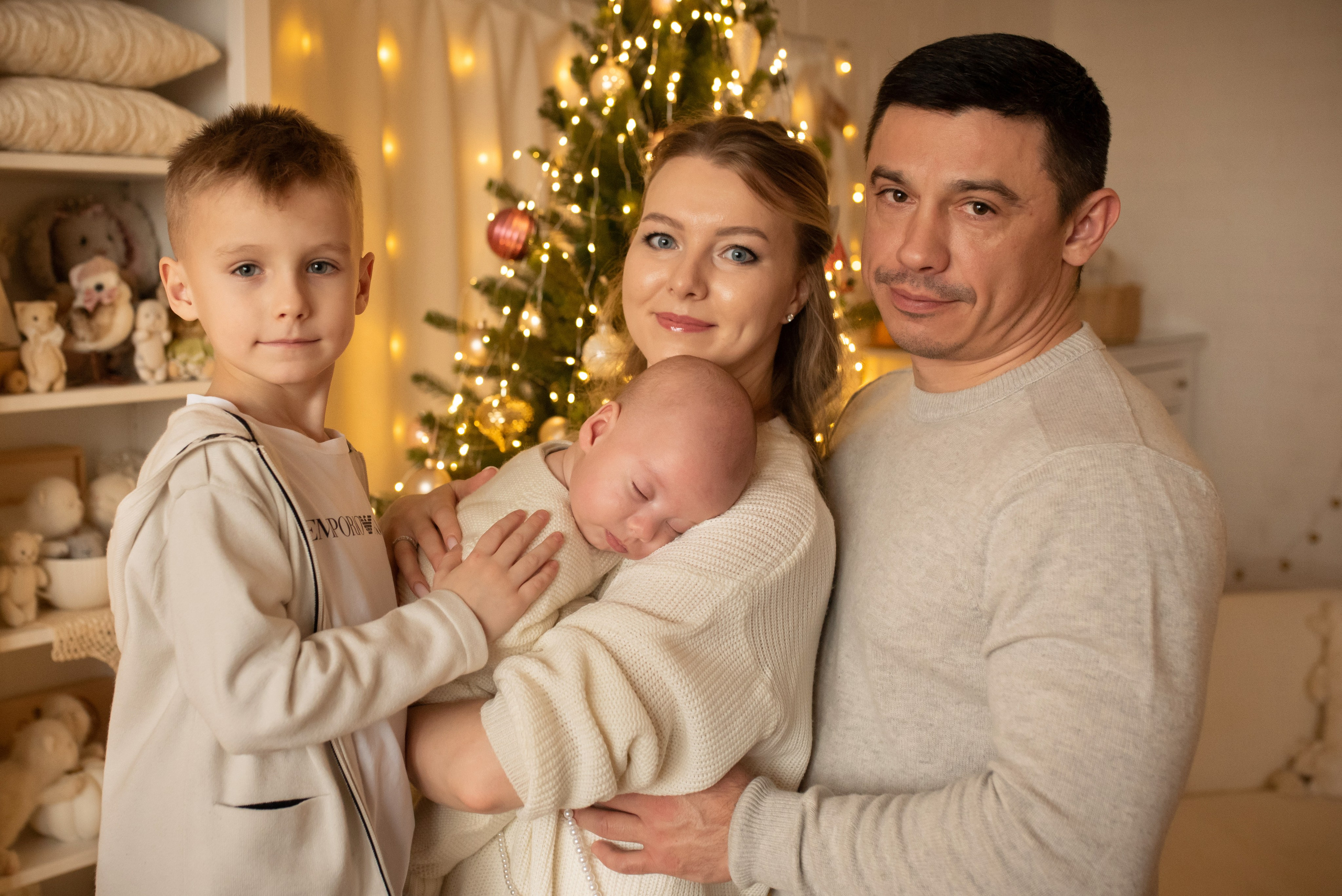 Новогодняя история для Льва. Фотограф новорожденных и детей до года в Челябинске Иванова Елена