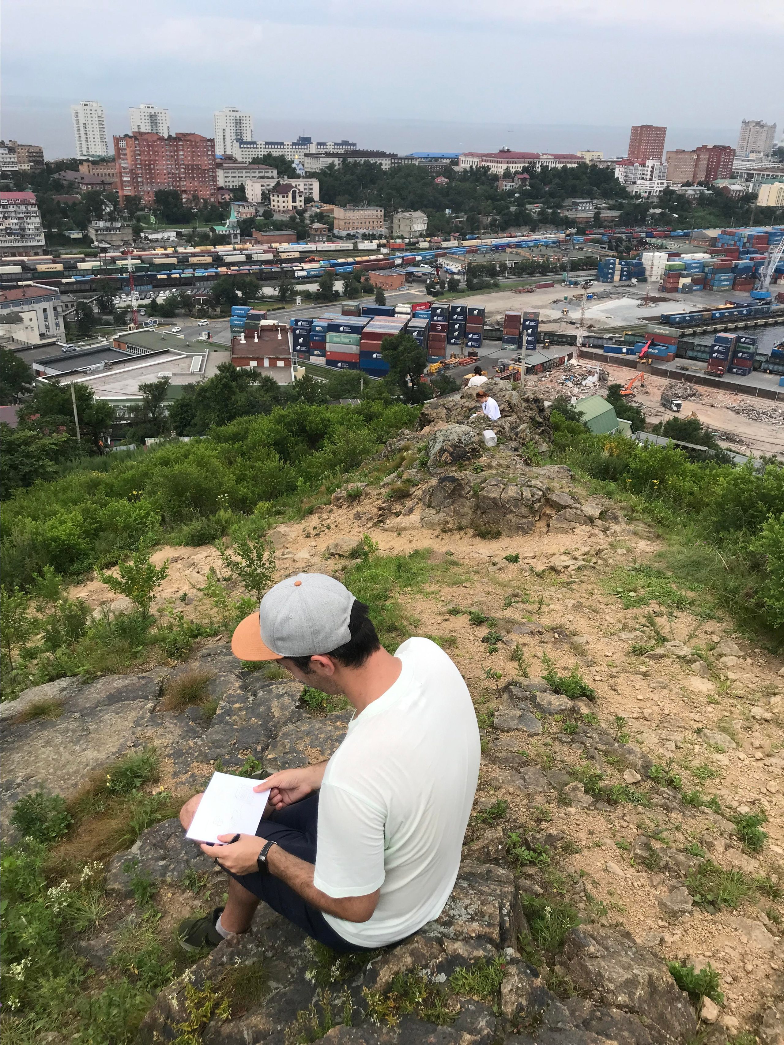 Про себя в городе и город в себе. Xenia Ryabova