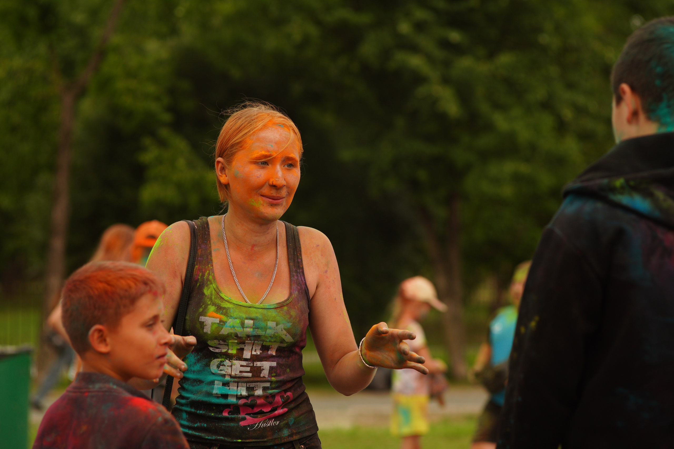 Праздник Холи в Артеме. Фотограф Владивосток (художественный портрет, празднование, торжество, мероприятие, фотопрогулка)