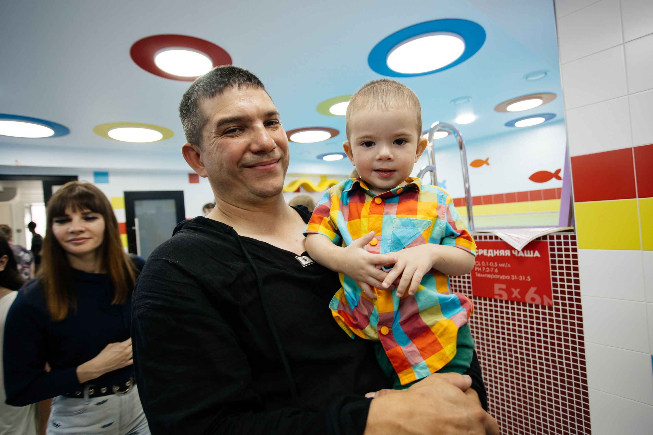 Открытие бассейна. Фотограф в Иркутске