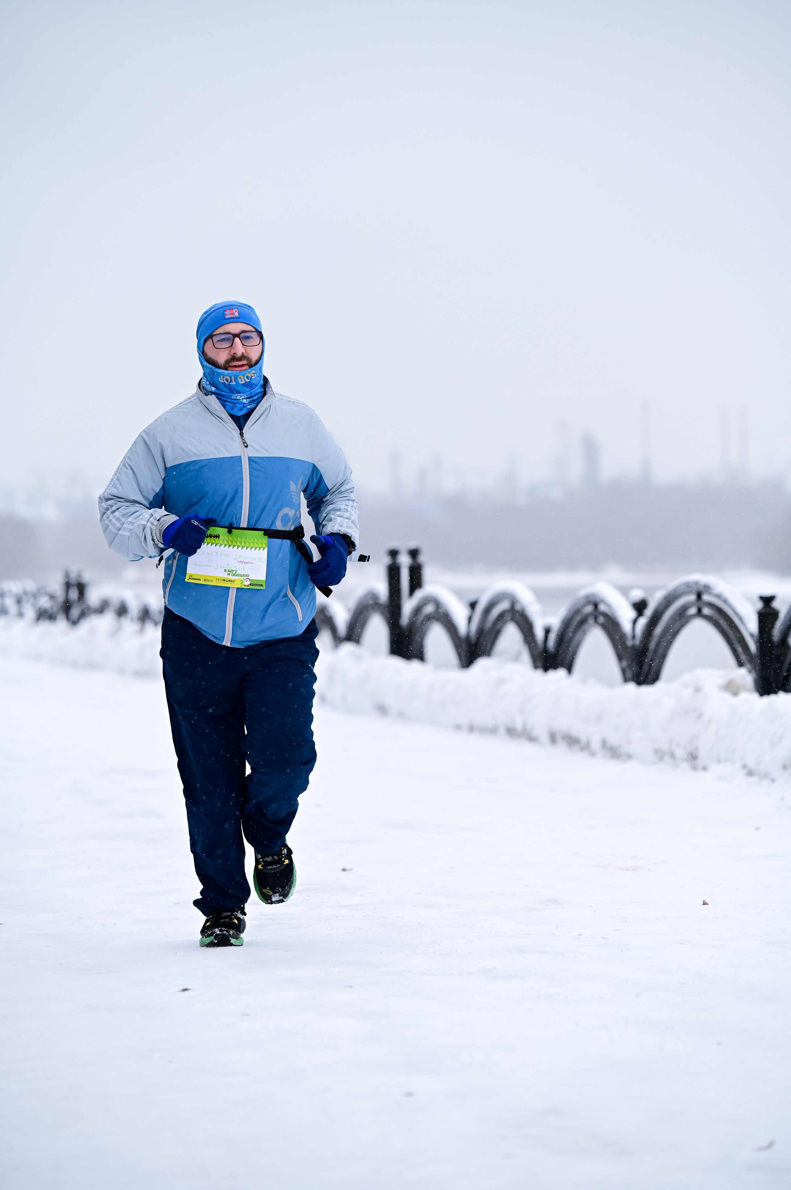 Новогодние 5 Вёрст Марьино и Забег обещаний (01.01.25). Фотограф | Ирина Гамзинова | Москва