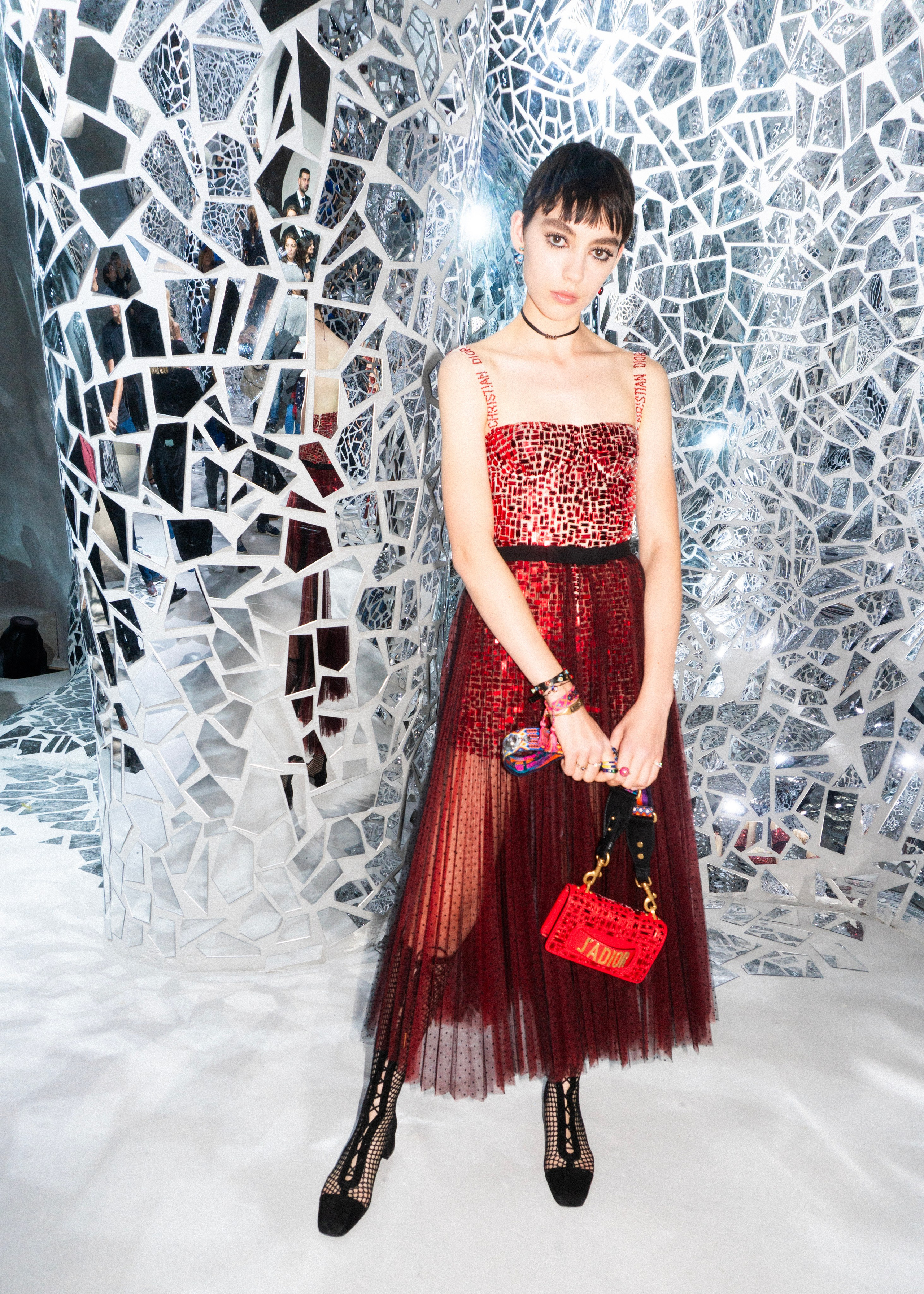 SASHA PIVOVSROVA/ DIOR FW18. Фотограф Andre Boyakov