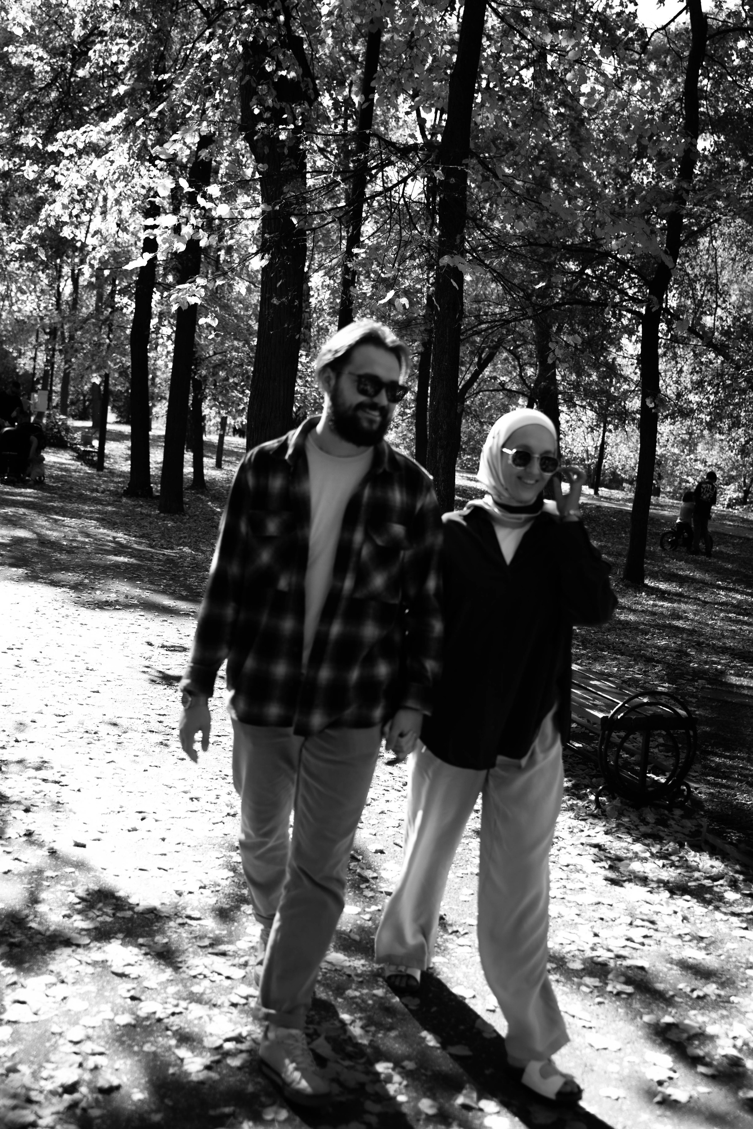 Трое в парке