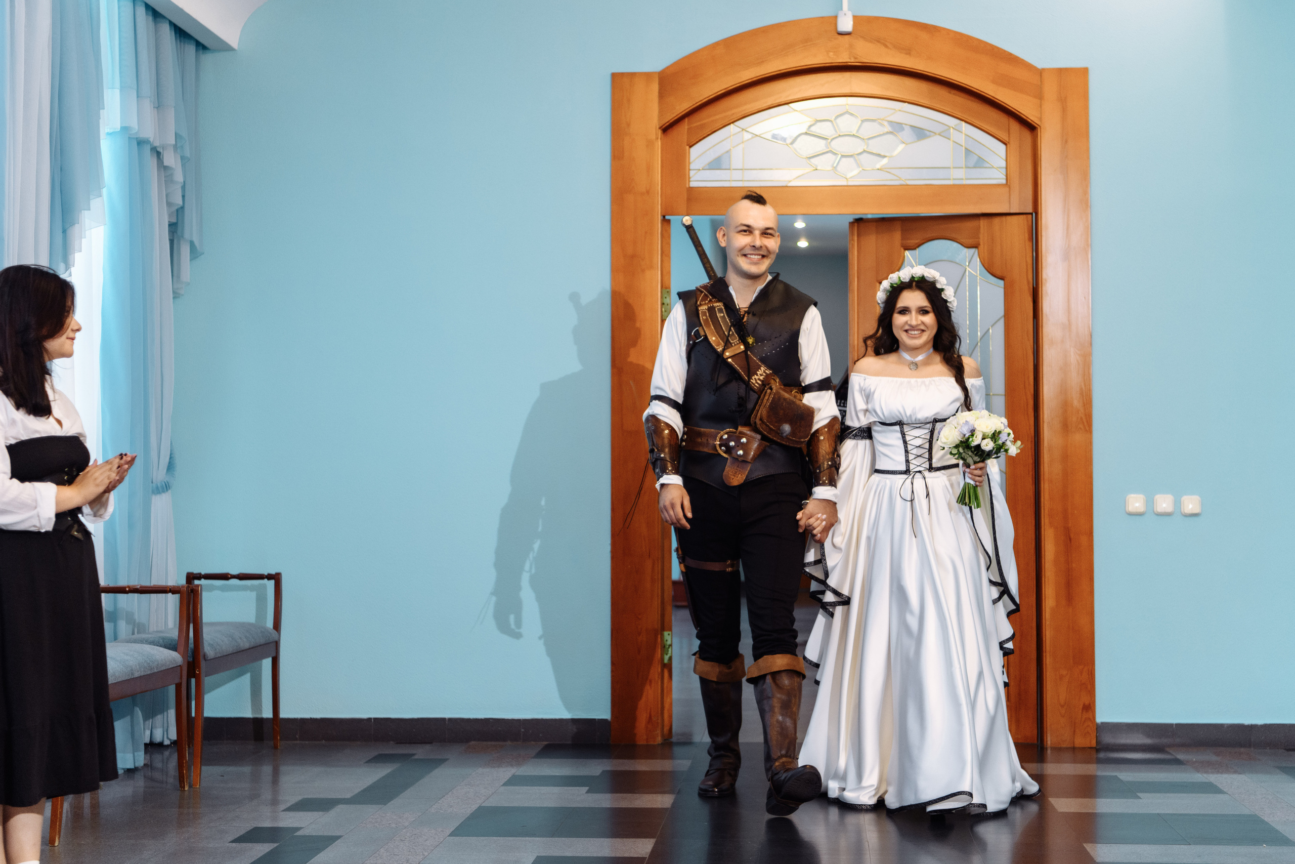 Свадьба в стиле средневековья, банкет в ресторане Викинги. Свадебный и семейный фотограф в Уфе | Винс Константин | Фотопроекты