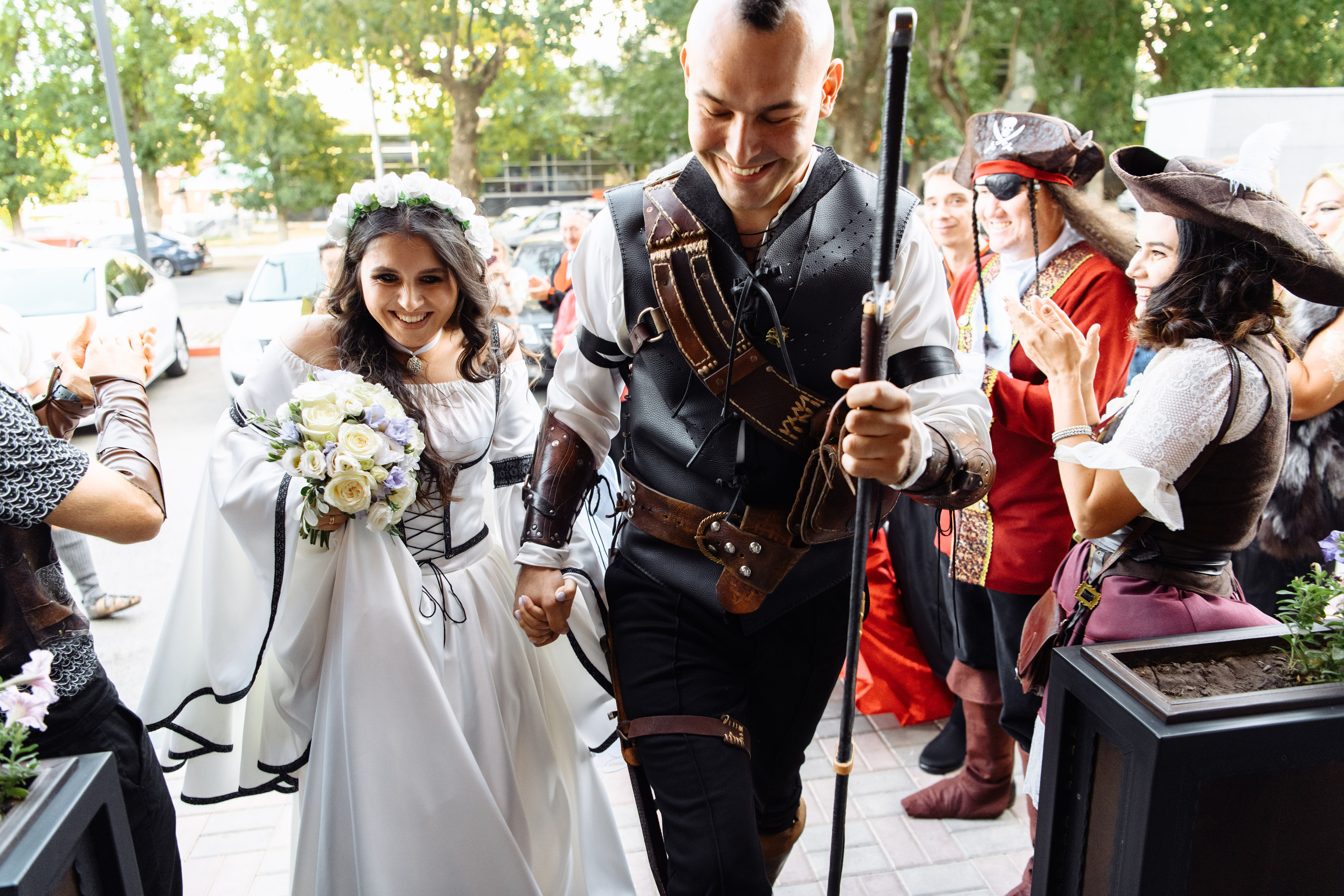 Свадьба в стиле средневековья, банкет в ресторане Викинги. Свадебный и семейный фотограф в Уфе | Винс Константин | Фотопроекты