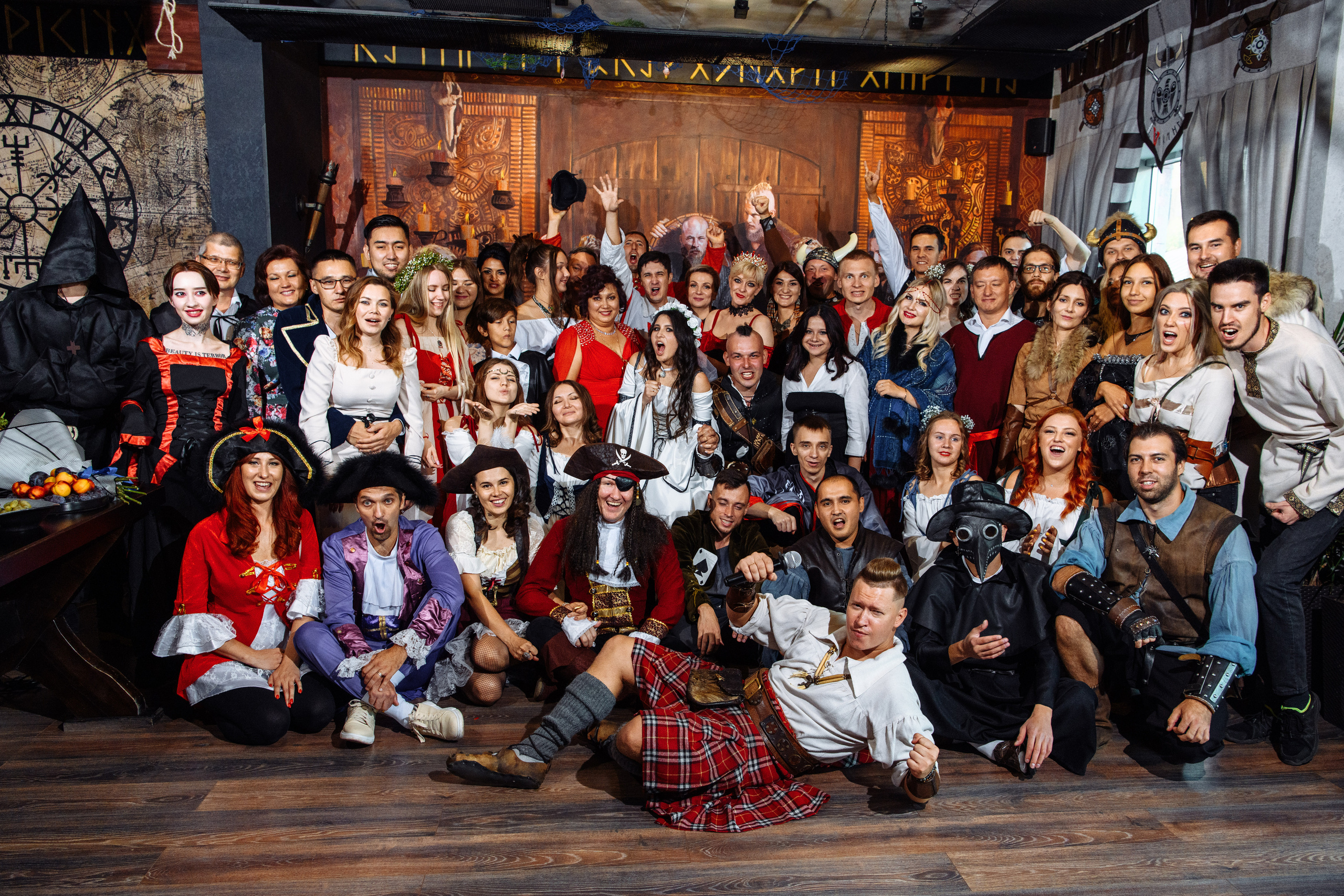 Свадьба в стиле средневековья, банкет в ресторане Викинги. Свадебный и семейный фотограф в Уфе | Винс Константин | Фотопроекты