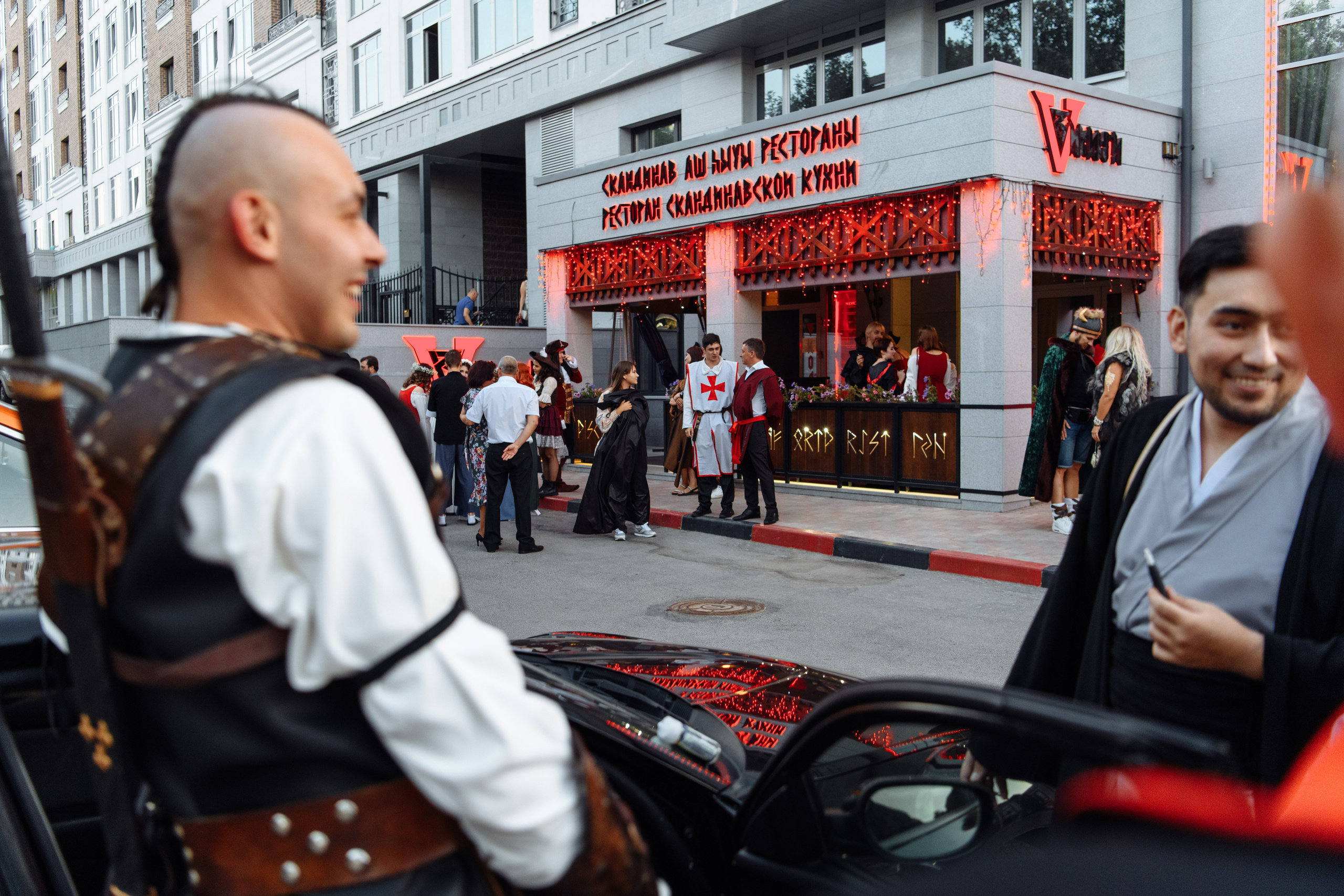 Свадьба в стиле средневековья, банкет в ресторане Викинги. Свадебный и семейный фотограф в Уфе | Винс Константин | Фотопроекты