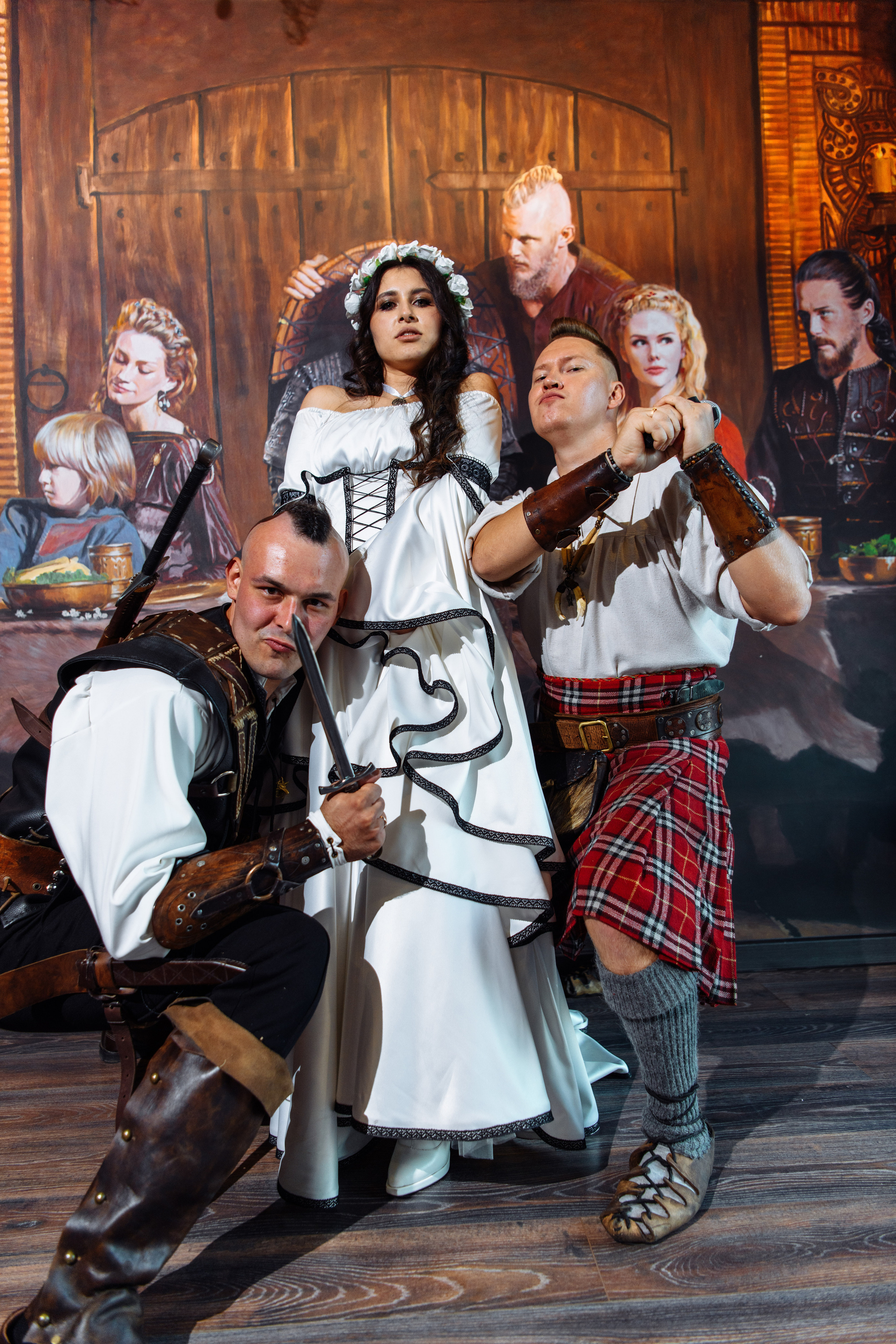 Свадьба в стиле средневековья, банкет в ресторане Викинги. Свадебный и семейный фотограф в Уфе | Винс Константин | Фотопроекты