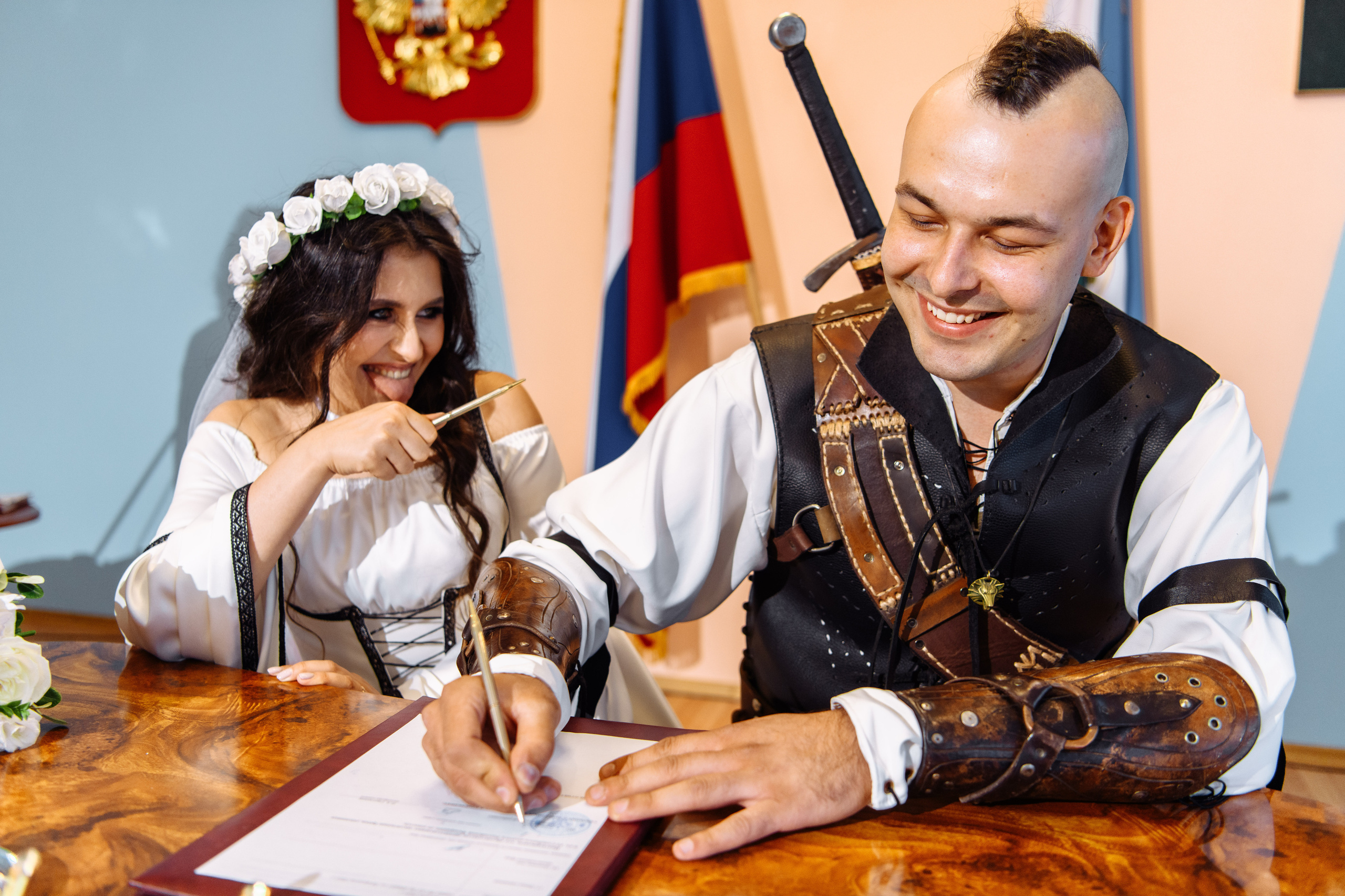 Свадьба в стиле средневековья, банкет в ресторане Викинги. Свадебный и семейный фотограф в Уфе | Винс Константин | Фотопроекты