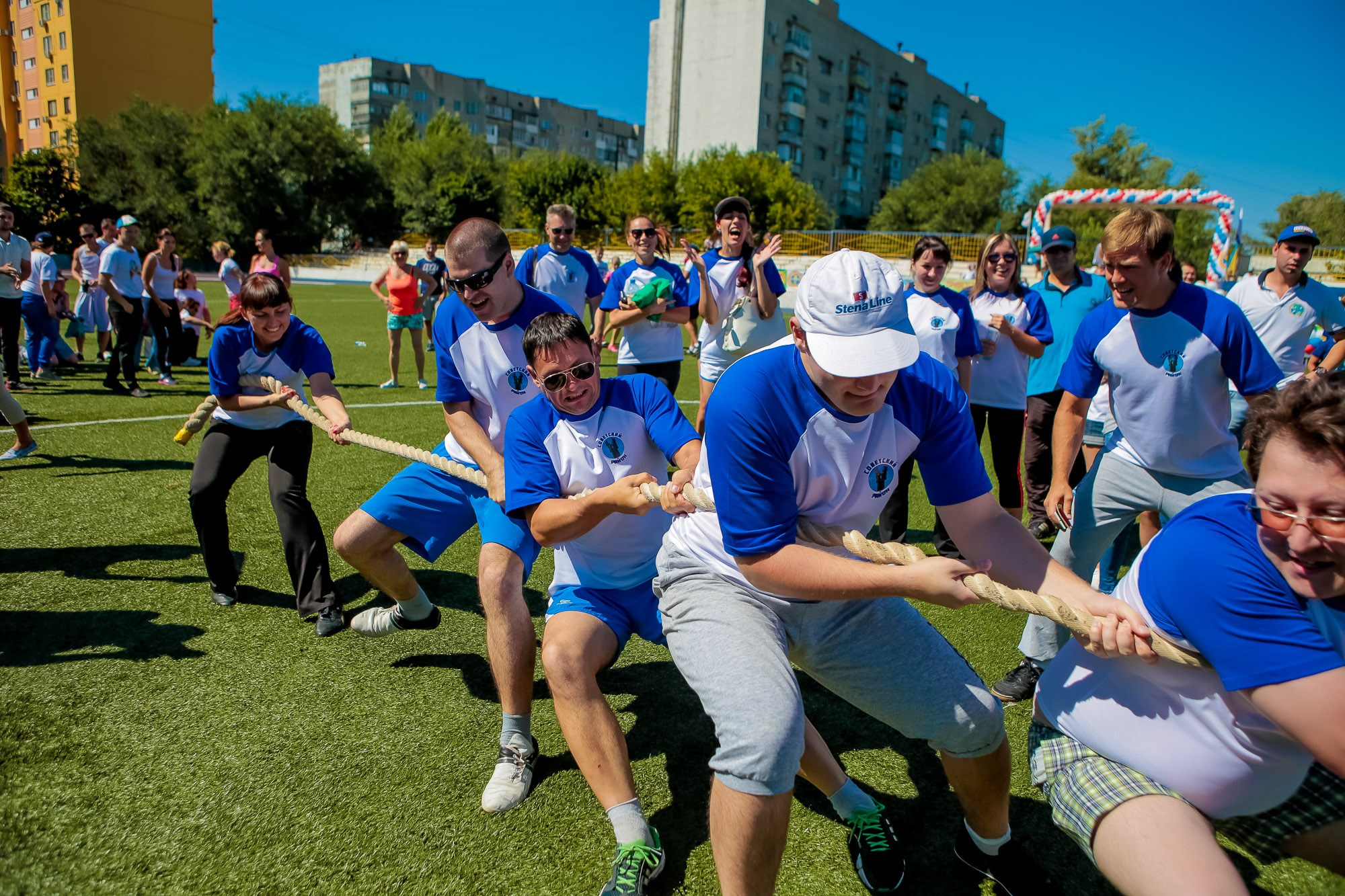 День Физкульт. Максим Матвийченко и Виктория Басова профессионалы своего дела