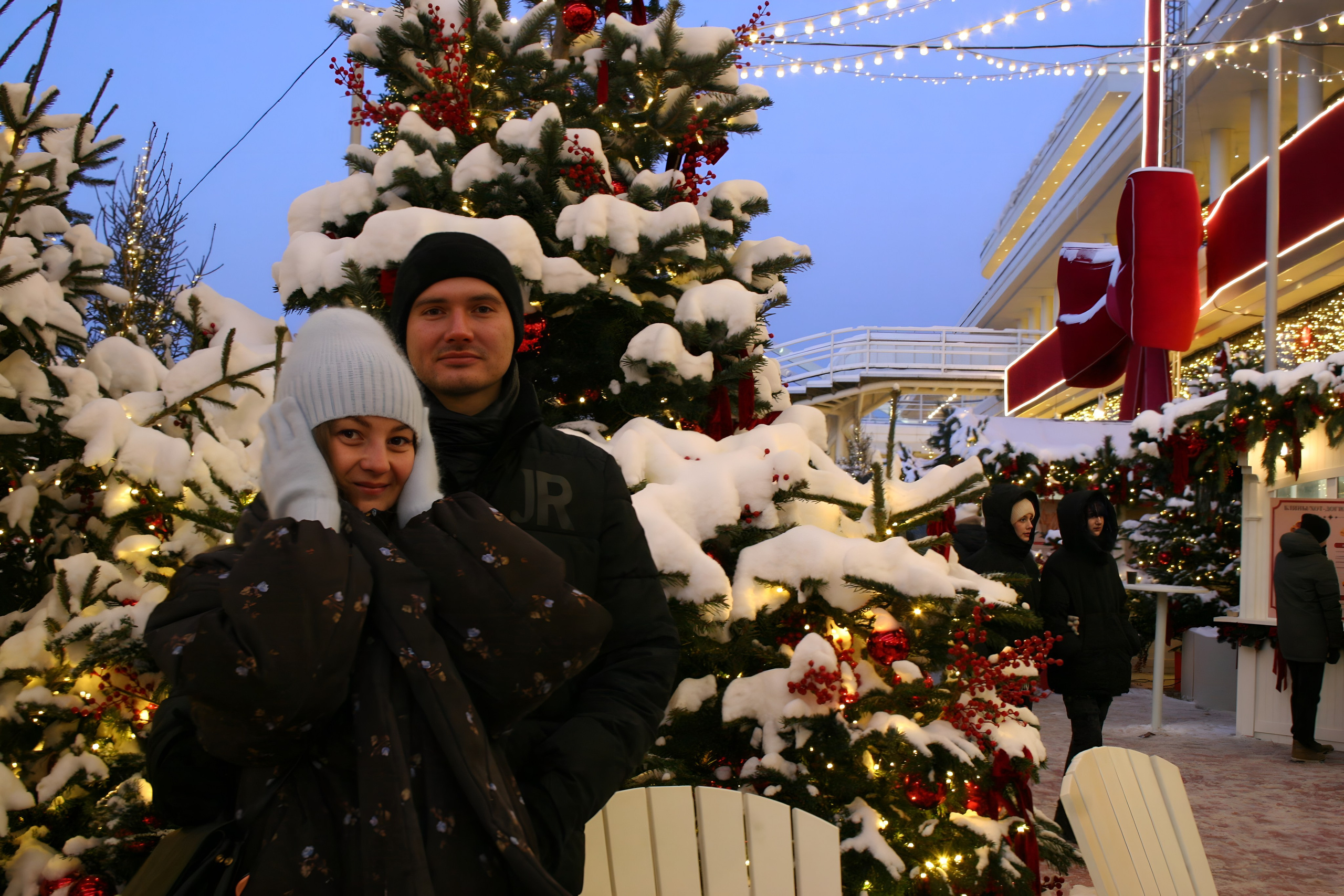 Роман и Настя в Москве. Креативный фотограф