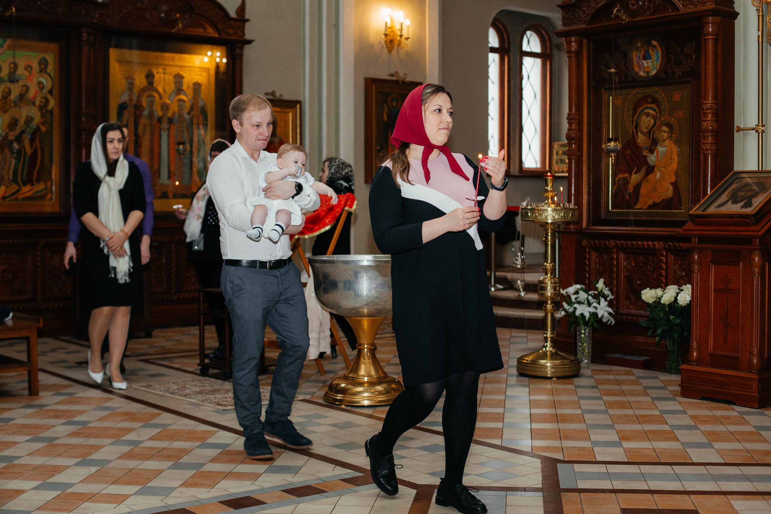 Крещение 30 апреля. Свадебный фотограф Александр Абрамов Москва / Зеленоград