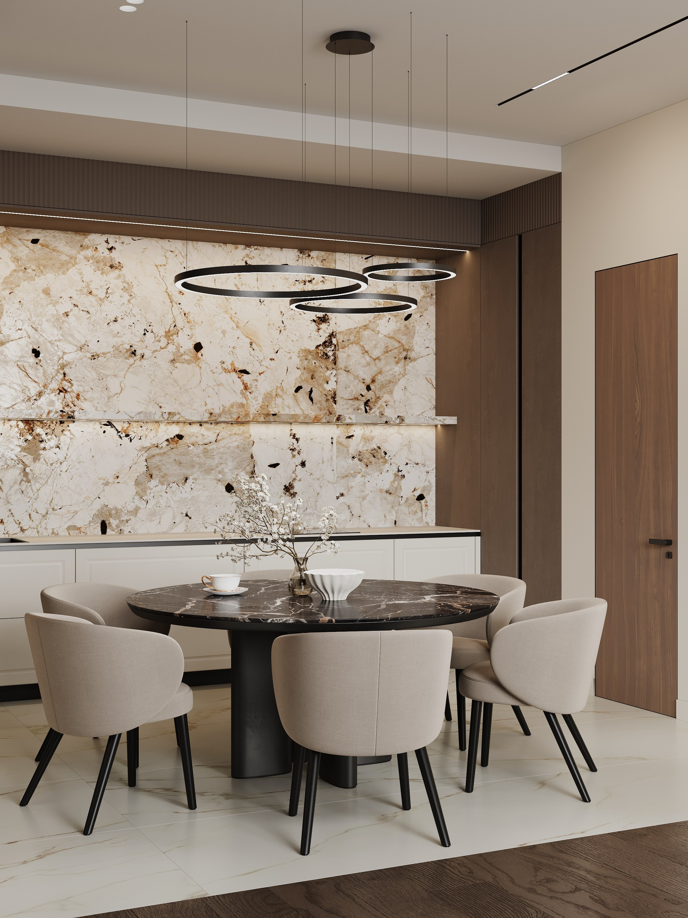 Appartment 130 sq m. Профессиональный дизайнер интерьера