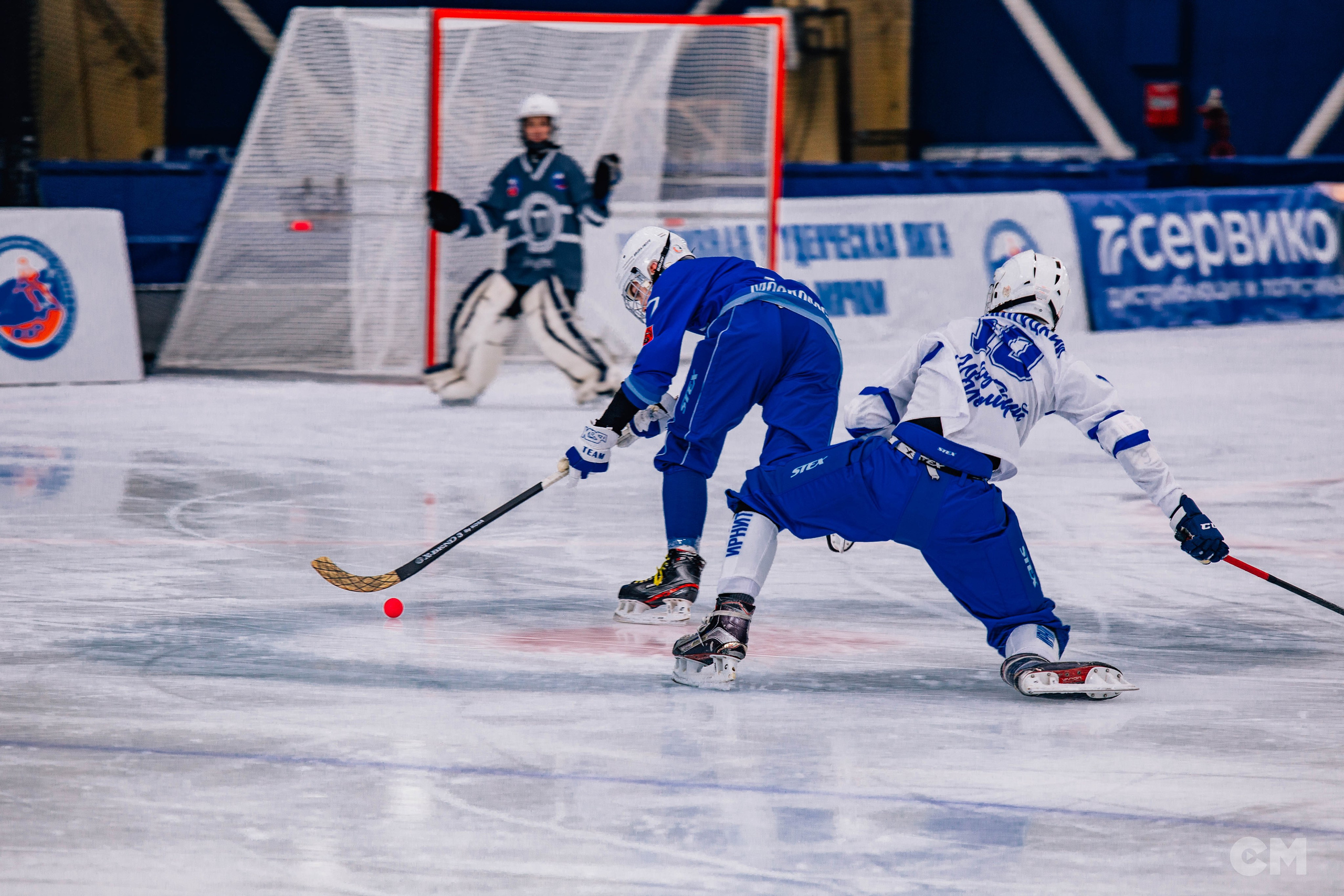 Чемпионат Студенческой спортивной лиги. Ковалёв хоккея с мячом. Репортажный фотограф в Иркутске — Ярослав Ковалёв