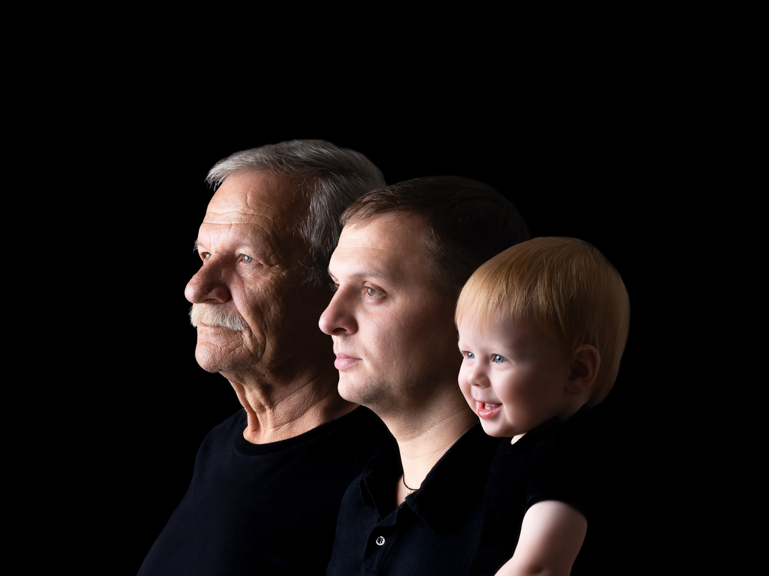 Портрет поколений. Детская фотостудия «Мандаринка» | Детский фотограф Краснодар