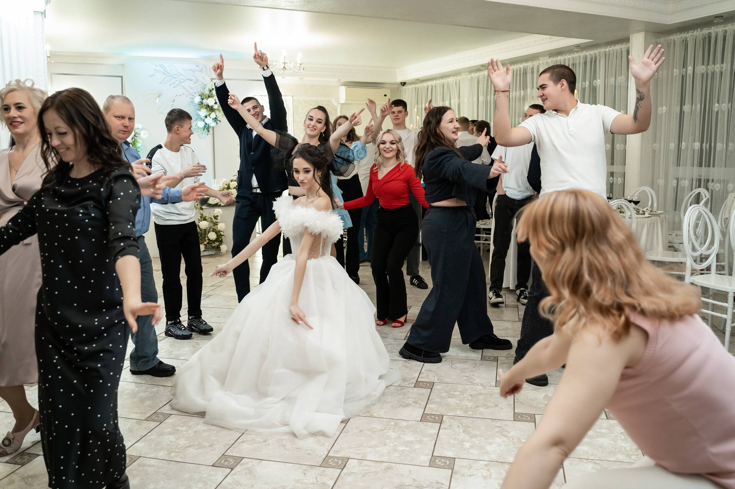 Свадебный банкет. Фотограф Алина Филимонова Тверь