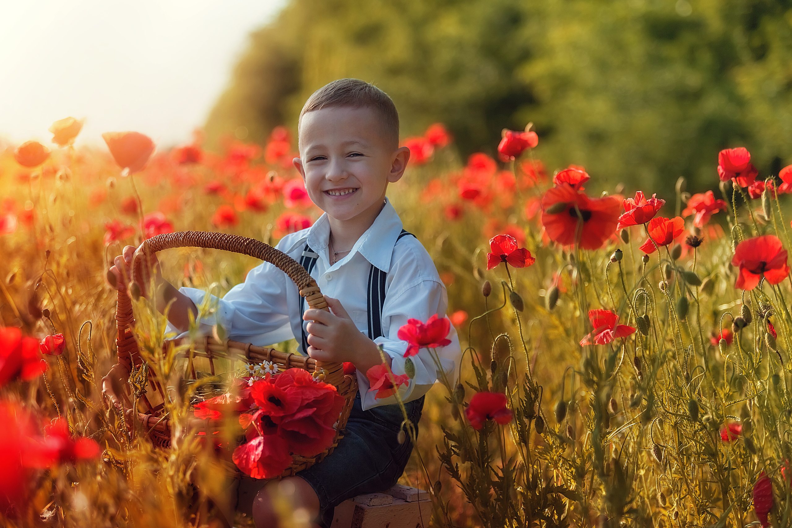 Майские маки. Семейный и детский фотограф Екатерина Савёлова