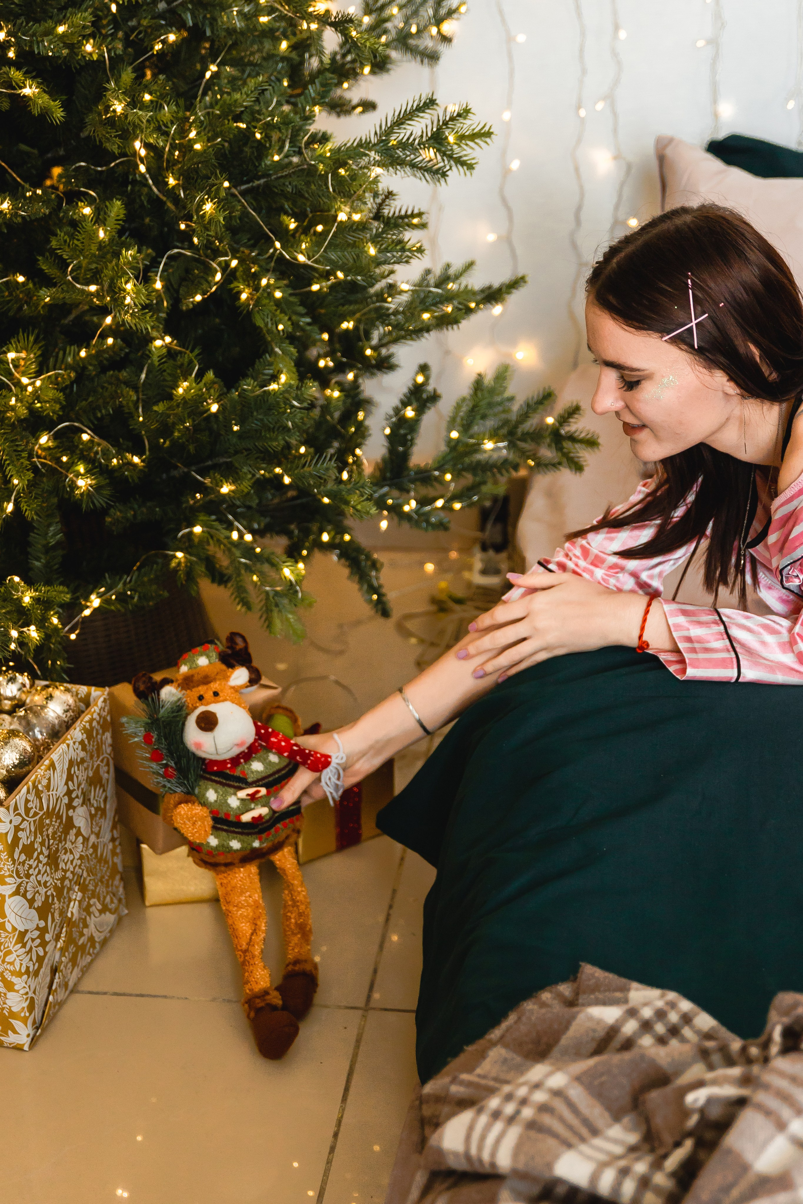 Лера. Индивидуальная новогодняя фотосессия. Фотограф во Владивостоке. Юрганова Анна