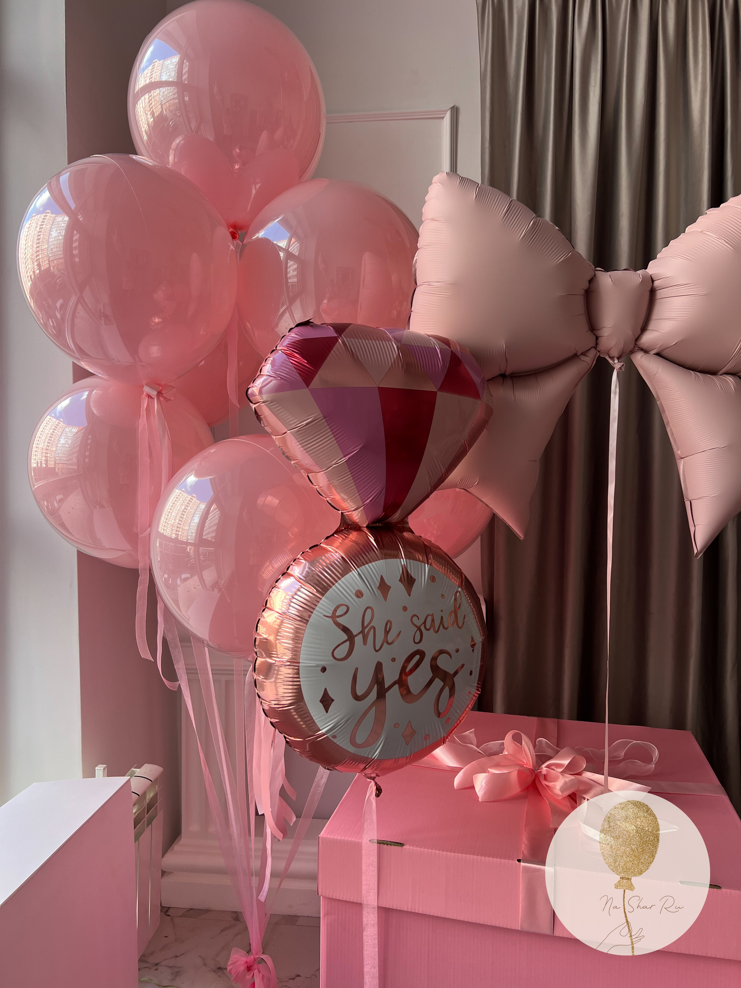 Шары на девичник. Воздушные шары с гелием в Донецке