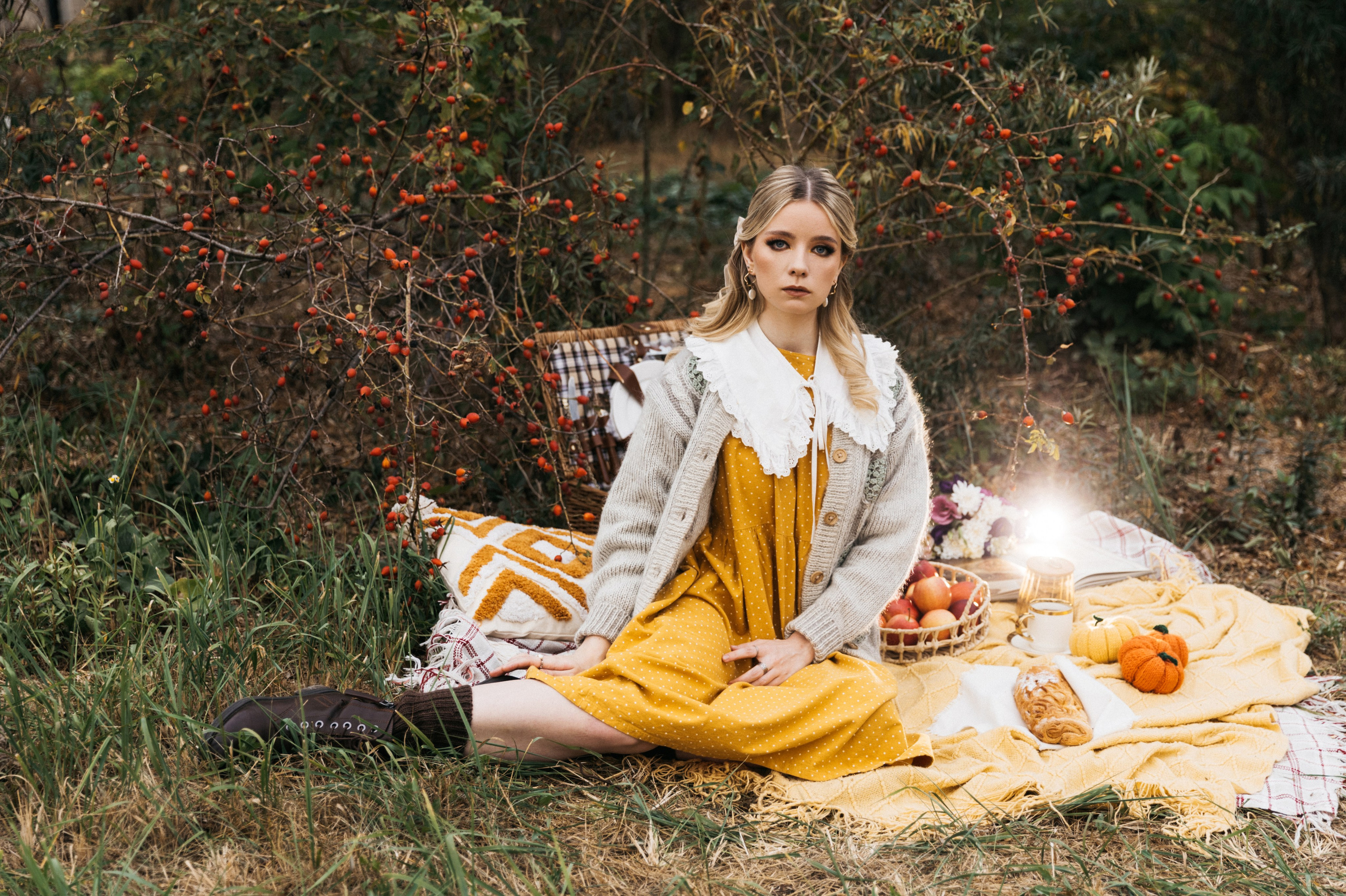 Осенний пикник. Женский и семейный фотограф в Туле Катя Вуколова