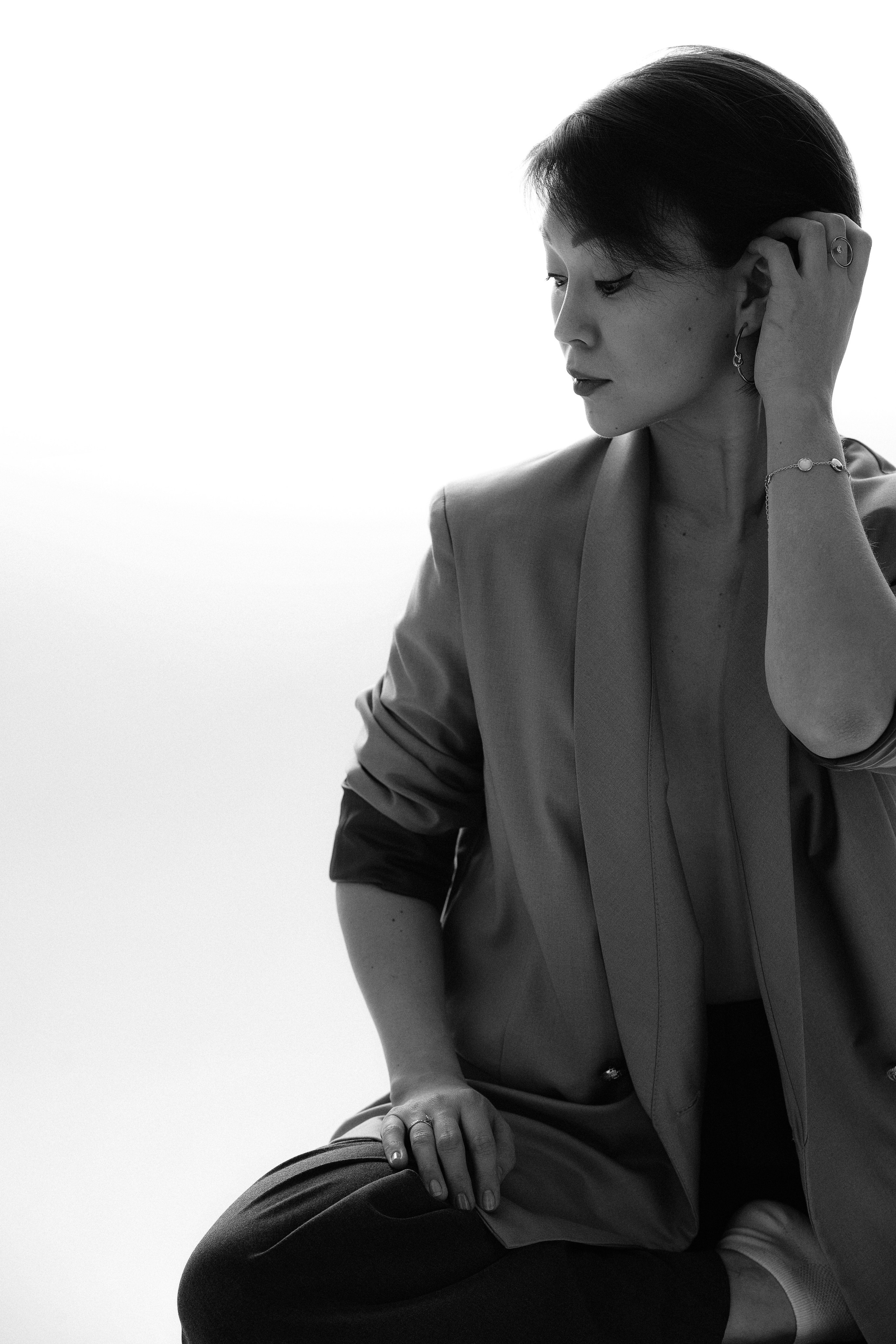 Женская фотосессия с эмоциональными кадрами