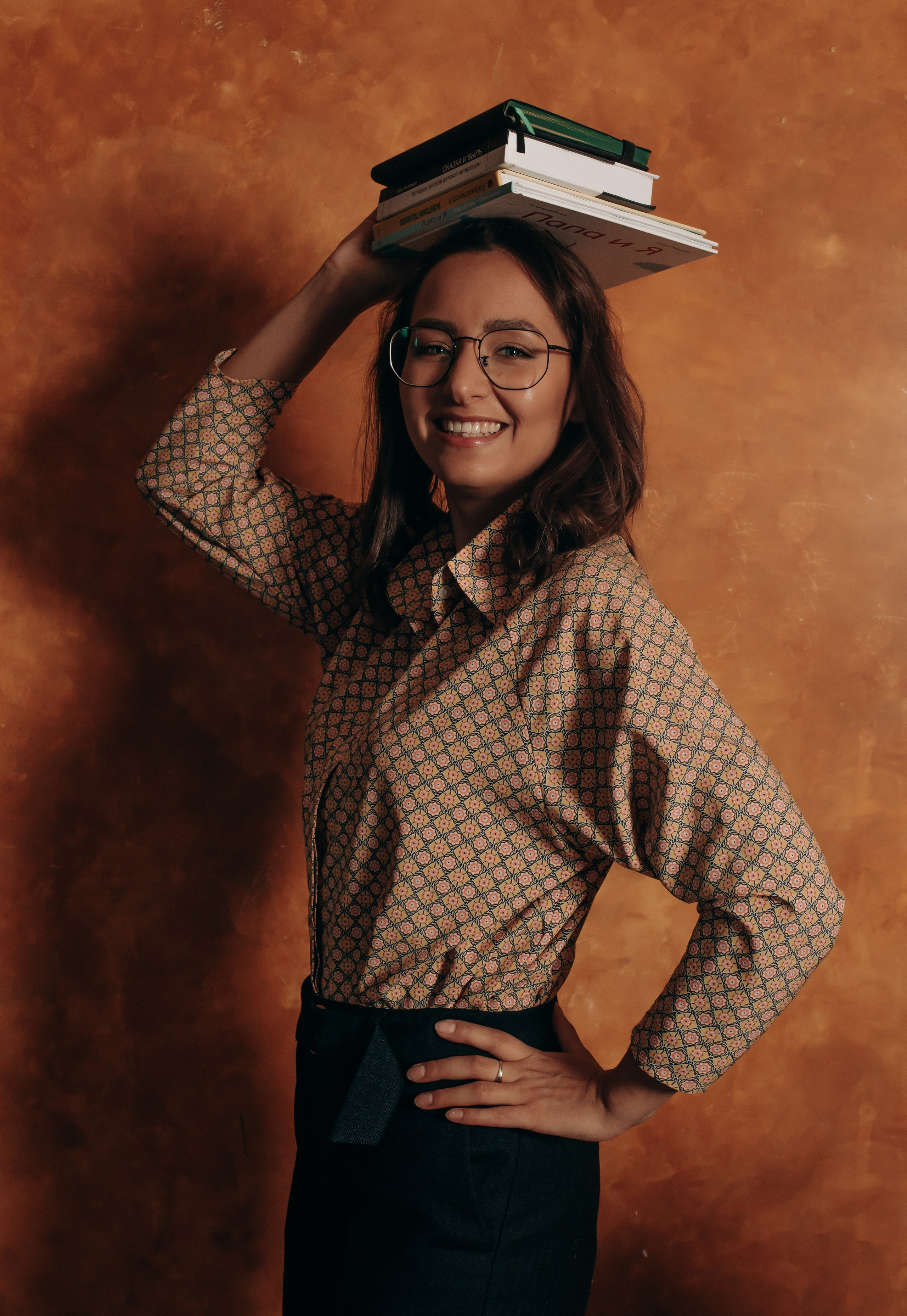 Съемка для владелицы книжного магазина. Фотограф вашей улыбки. Москва