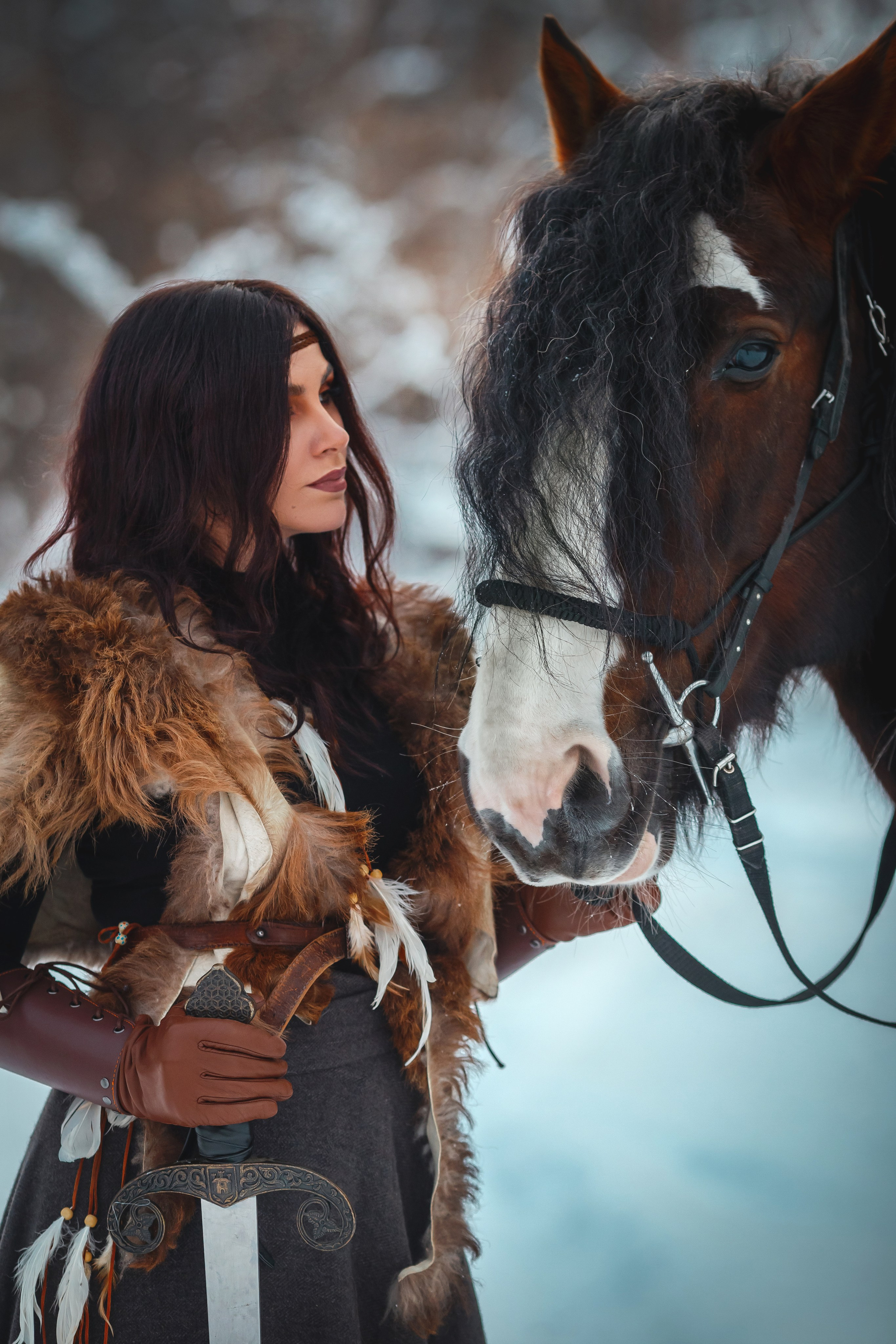 Регина и Малыш. Анна Молчанова конный фотограф в Тюмени | фотосессии с лошадьми Тюмень
