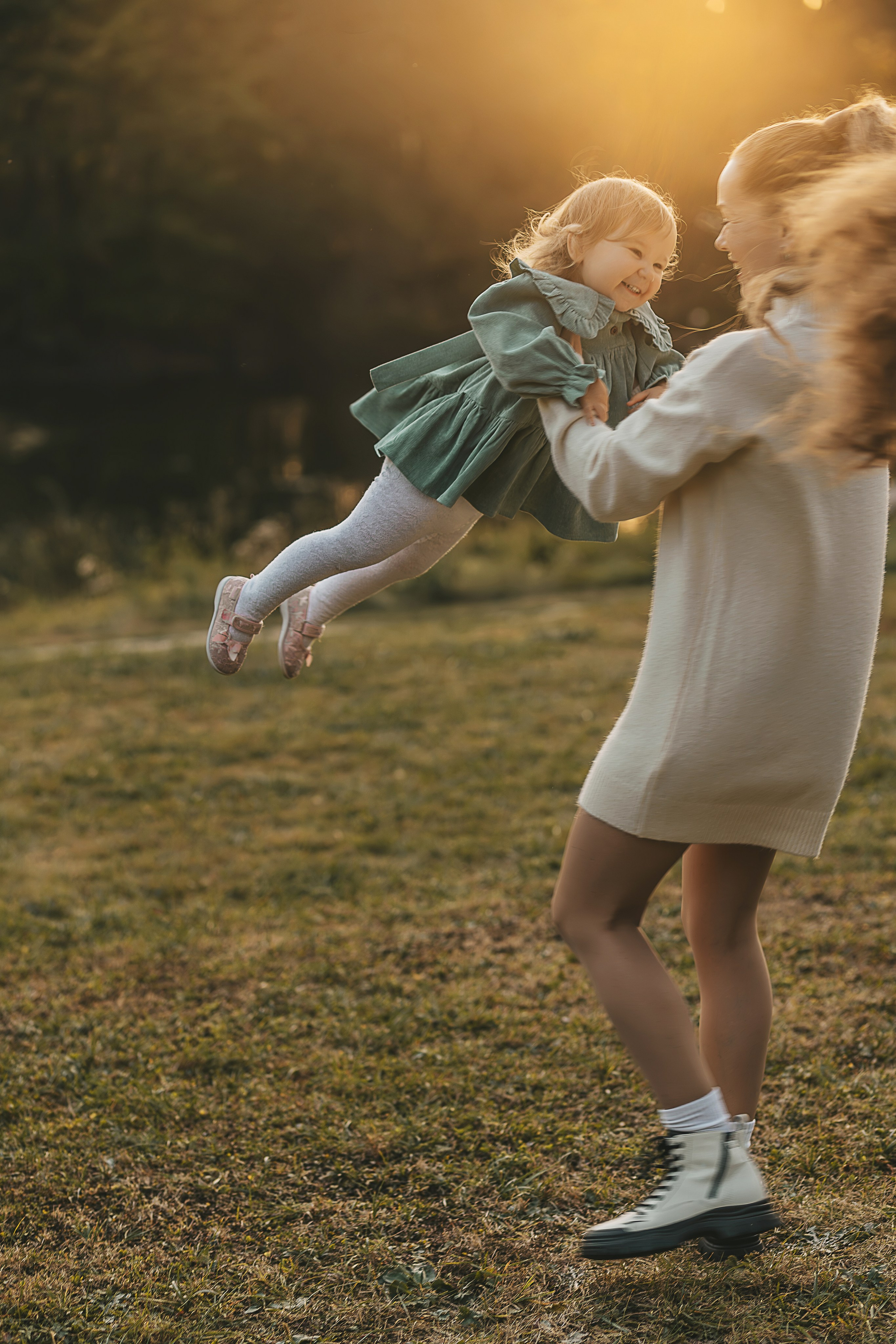 Осеняя Фотосессия мамы с дочками. Семейный и женский фотограф в Москве Надежда Воробьева