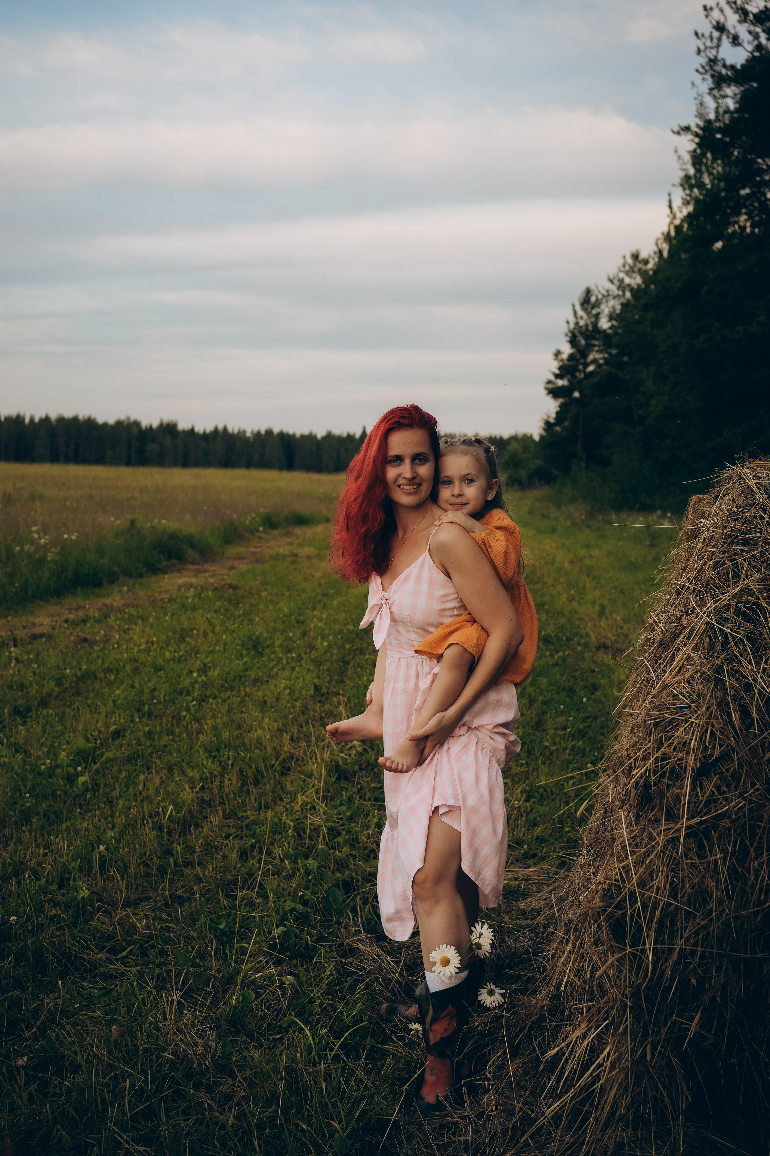 Анастасия и Маруся. Семейный и детский фотограф Плесецк, Мирный Марина Забабурина