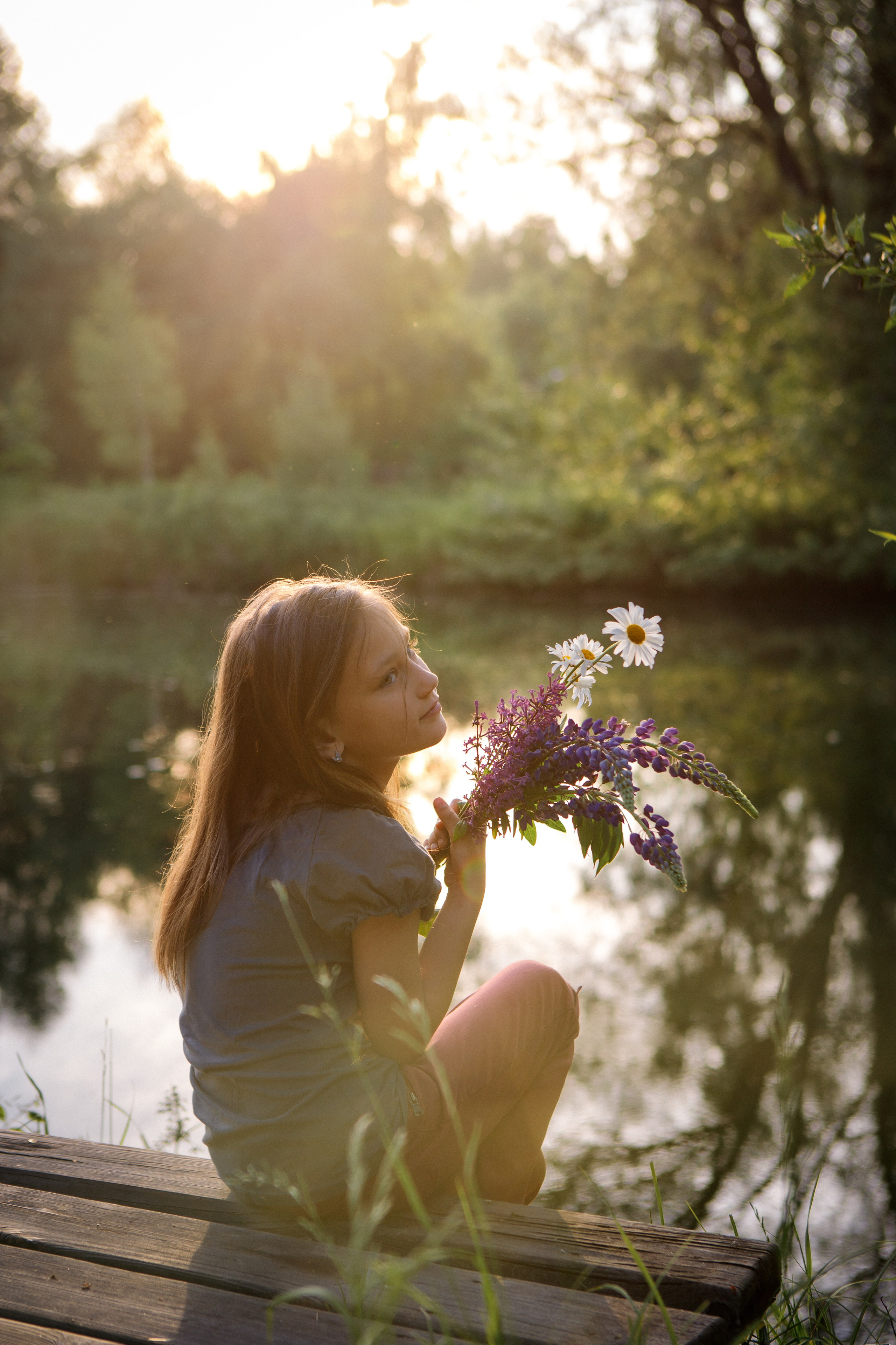 Ромашки. Детский и семейный фотограф Мария Киселёва. Москва