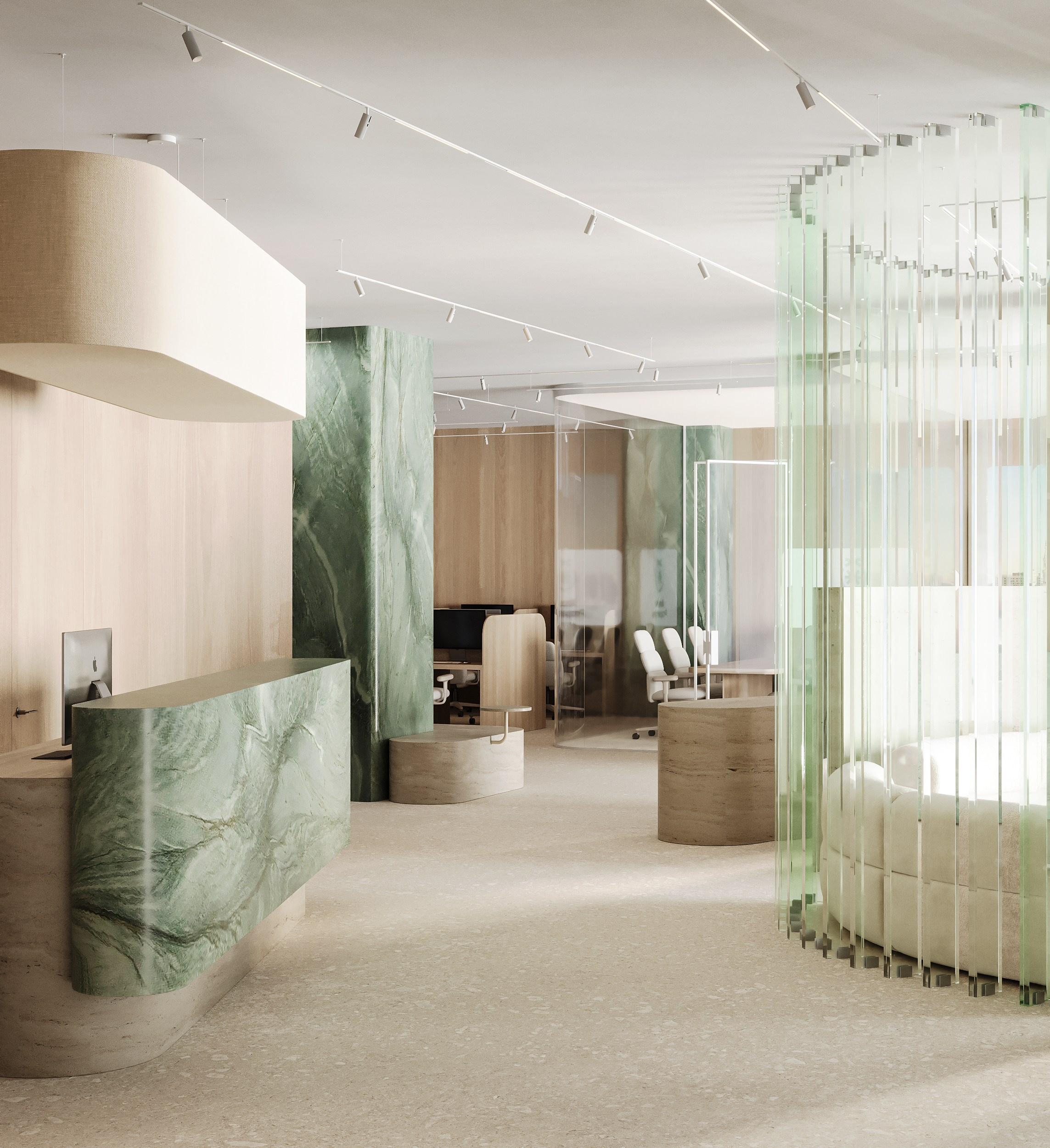 Areen Office for Zimakov Vitaliy. 3D Визуализация и дизайн концепт