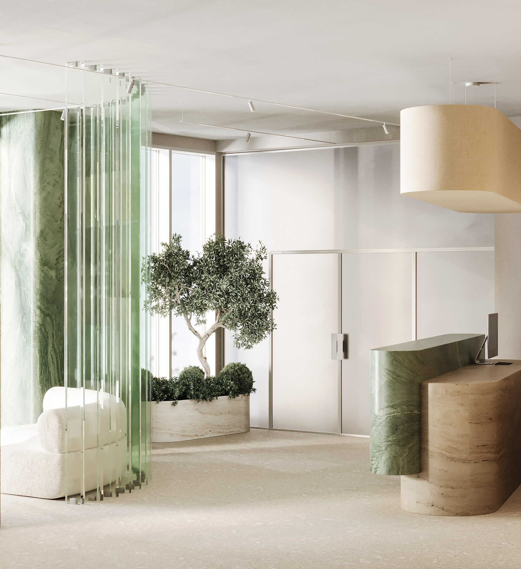 Areen Office for Zimakov Vitaliy. 3D Визуализация и дизайн концепт