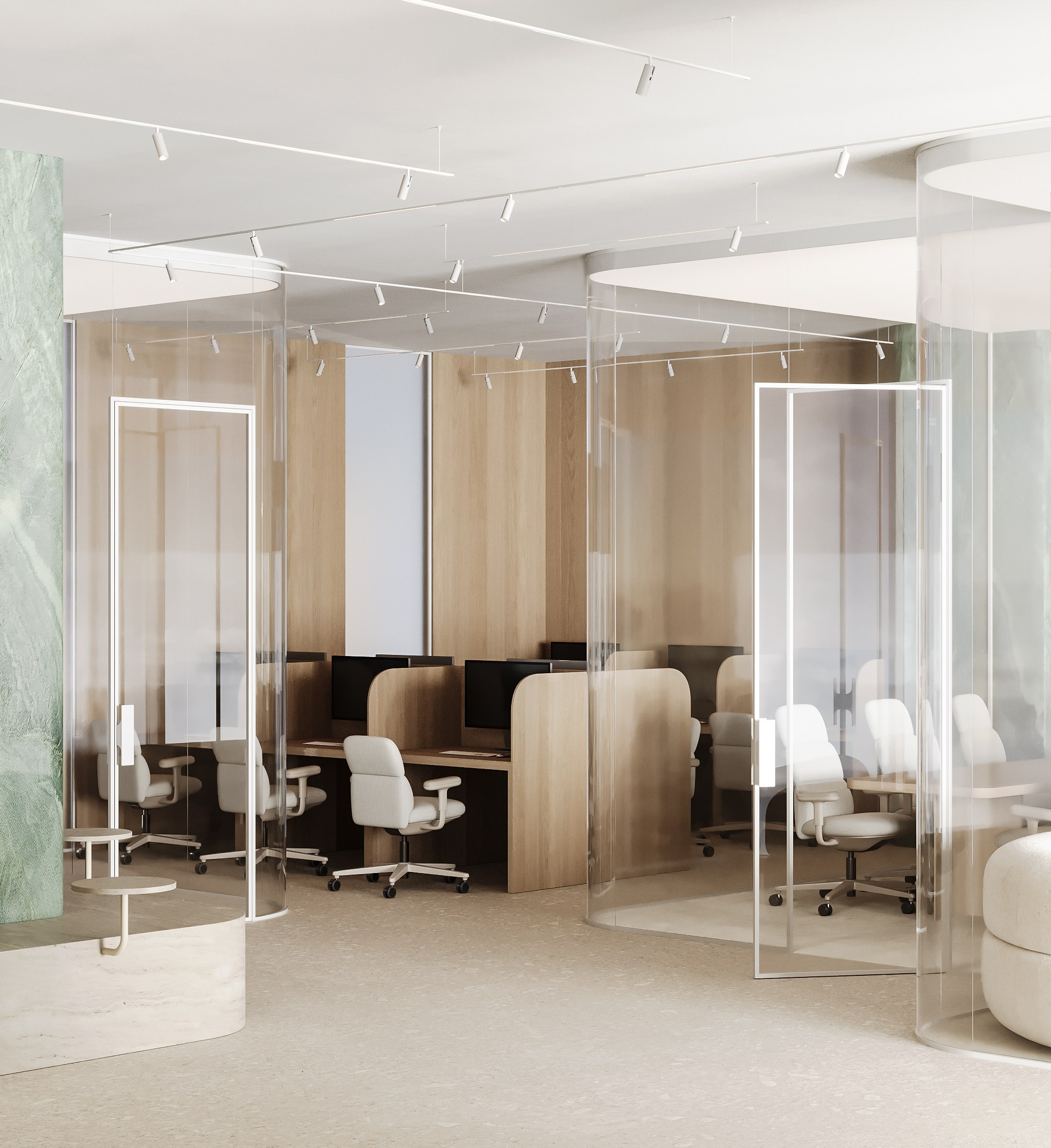 Areen Office for Zimakov Vitaliy. 3D Визуализация и дизайн концепт