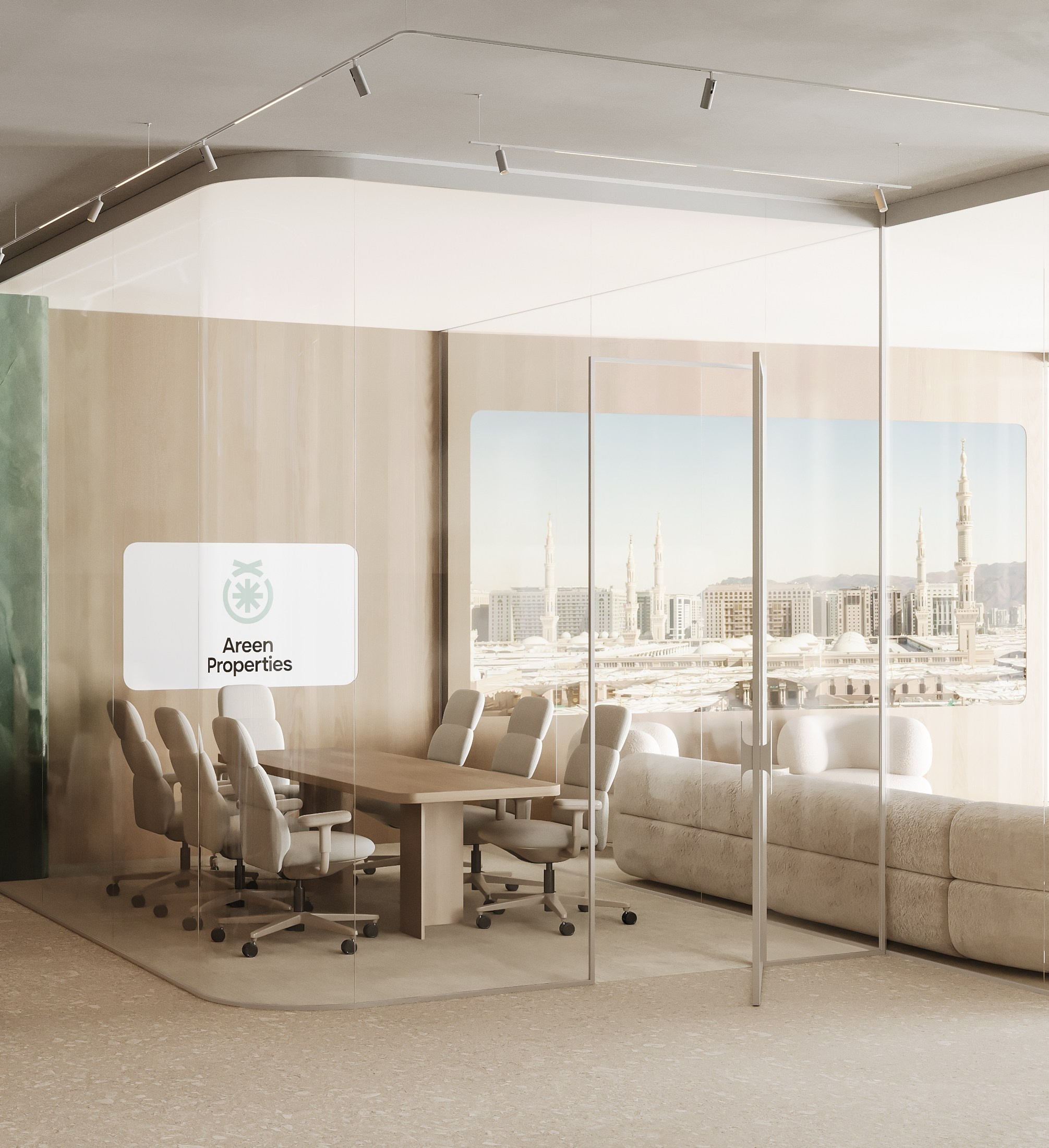 Areen Office for Zimakov Vitaliy. 3D Визуализация и дизайн концепт
