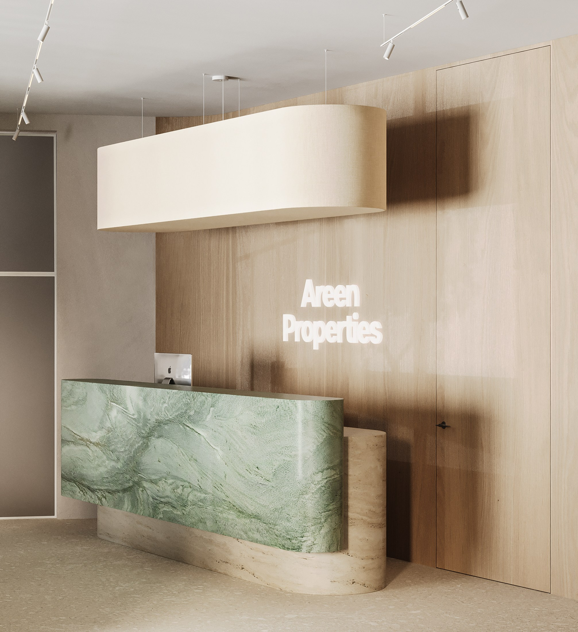 Areen Office for Zimakov Vitaliy. 3D Визуализация и дизайн концепт