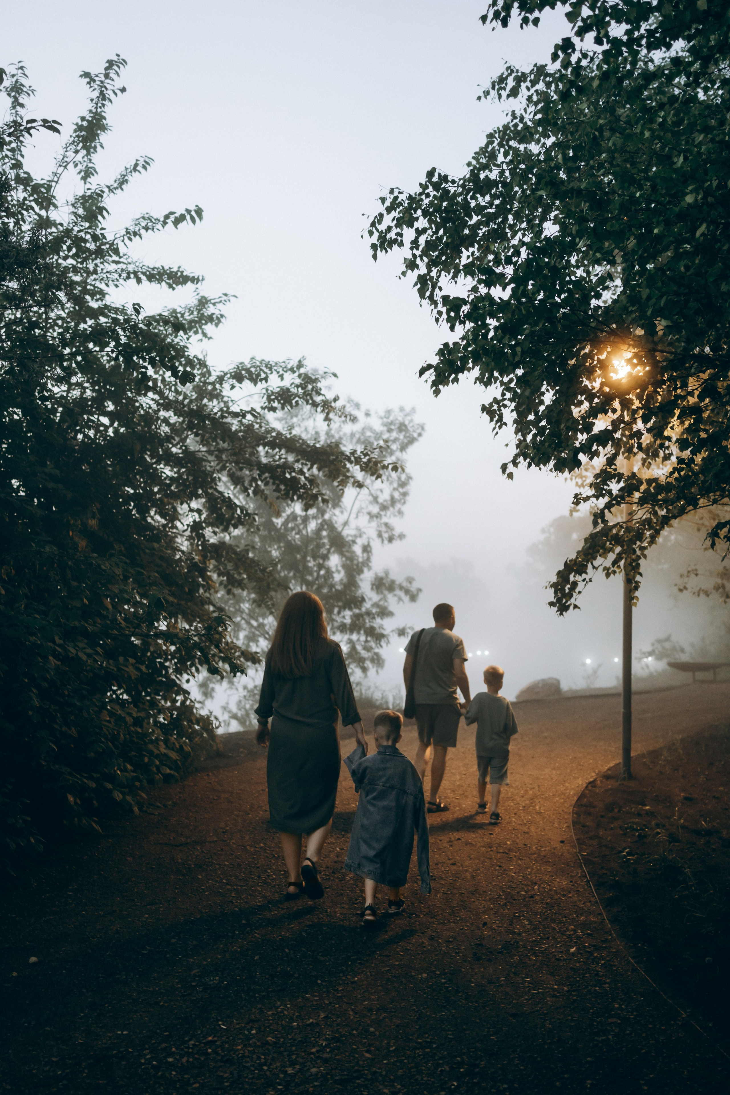 Семейный вечер после дождя. Фотограф Контузорова Ольга