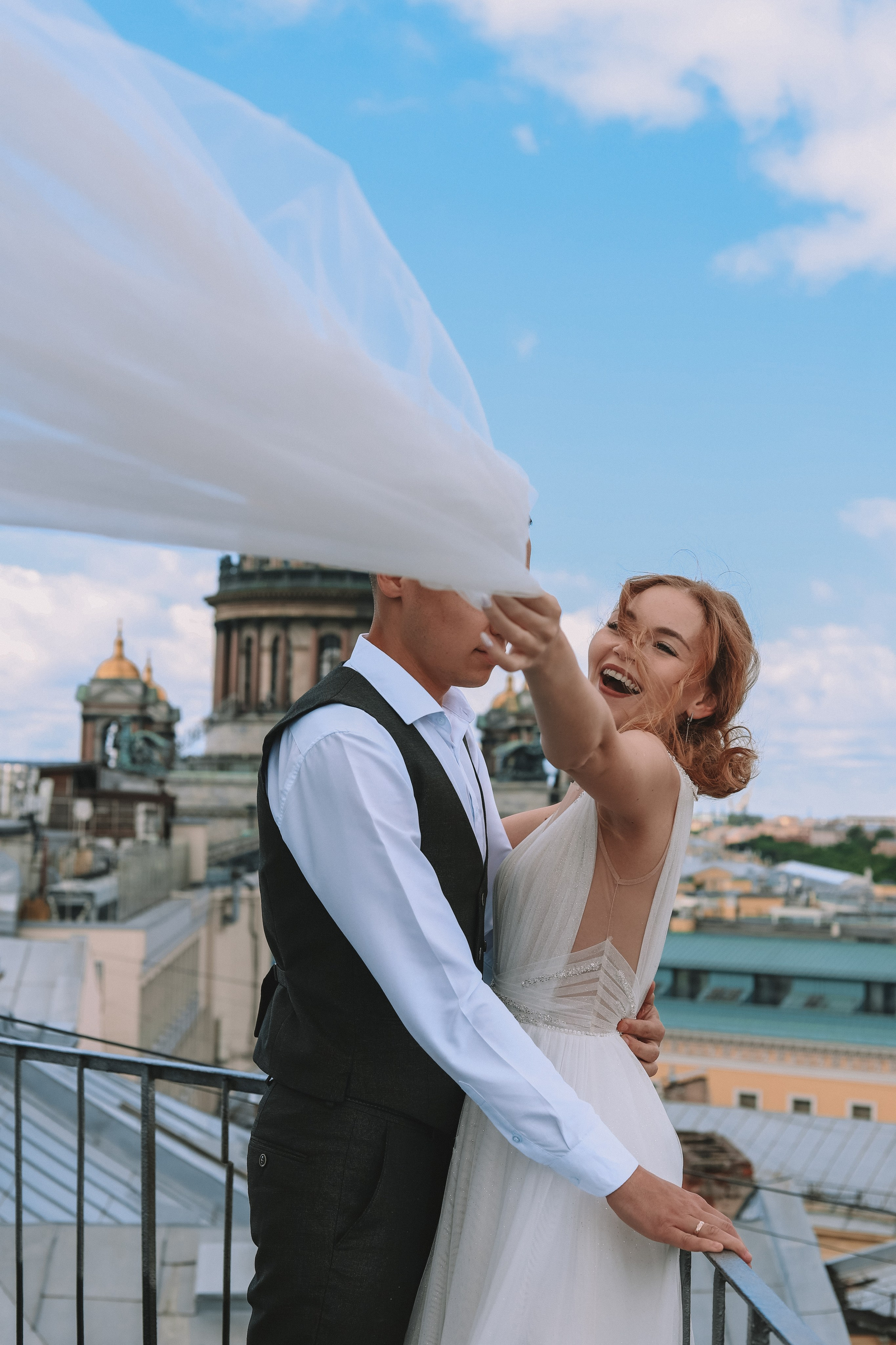 Свадебная фотосессия на крыше — фотограф СПб. Фотограф Олеся Беляева | Санкт-Петербург и Ленобласть