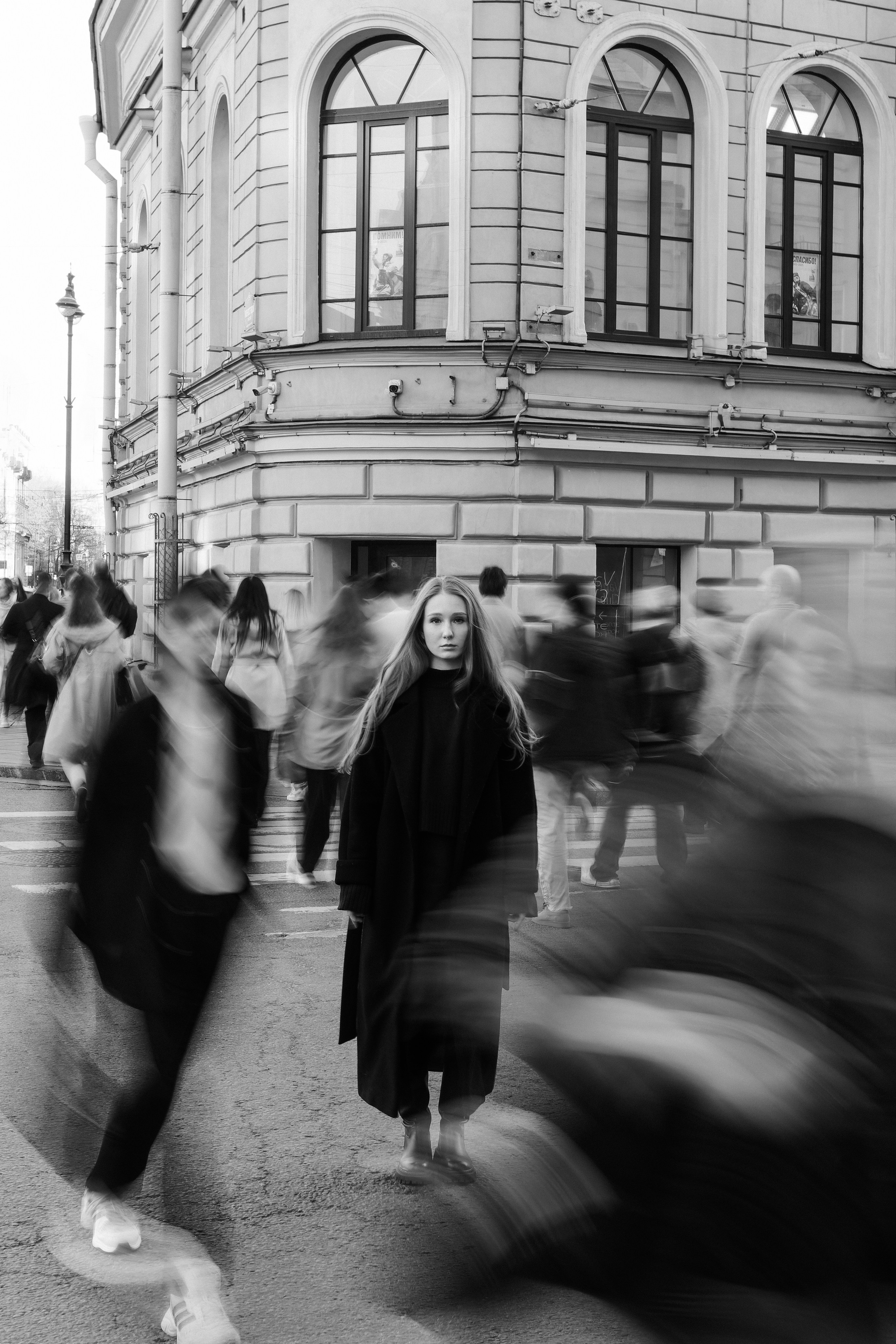 Даша — фотопрогулка по городу. Свадебный и портретный фотограф в Санкт-Петербурге Анна Демьянова