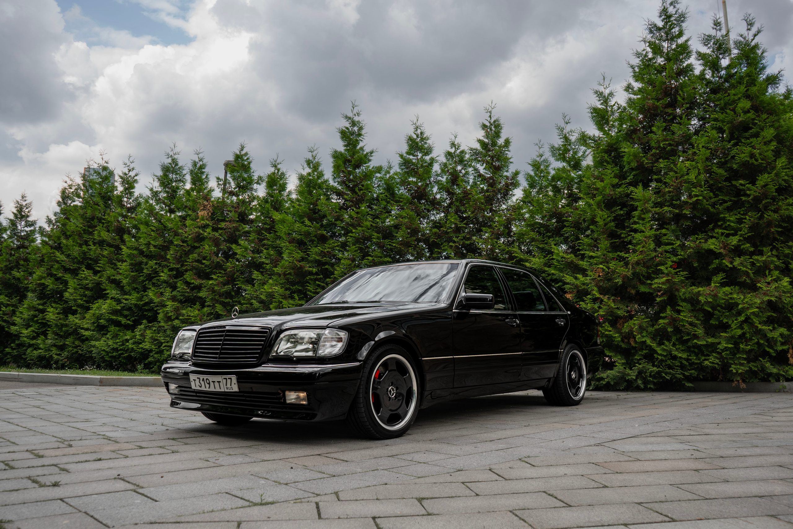 Mercedes W140. Автомобильный фотограф Ногинск Денис Городок