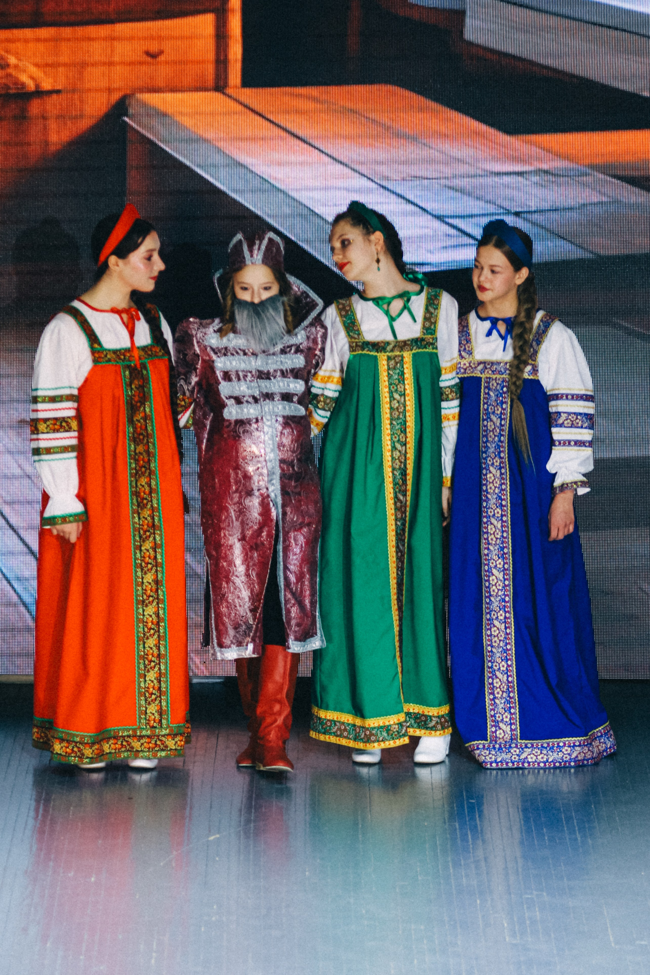 Репортажная фотосъемка спектакля «Аленький цветочек»