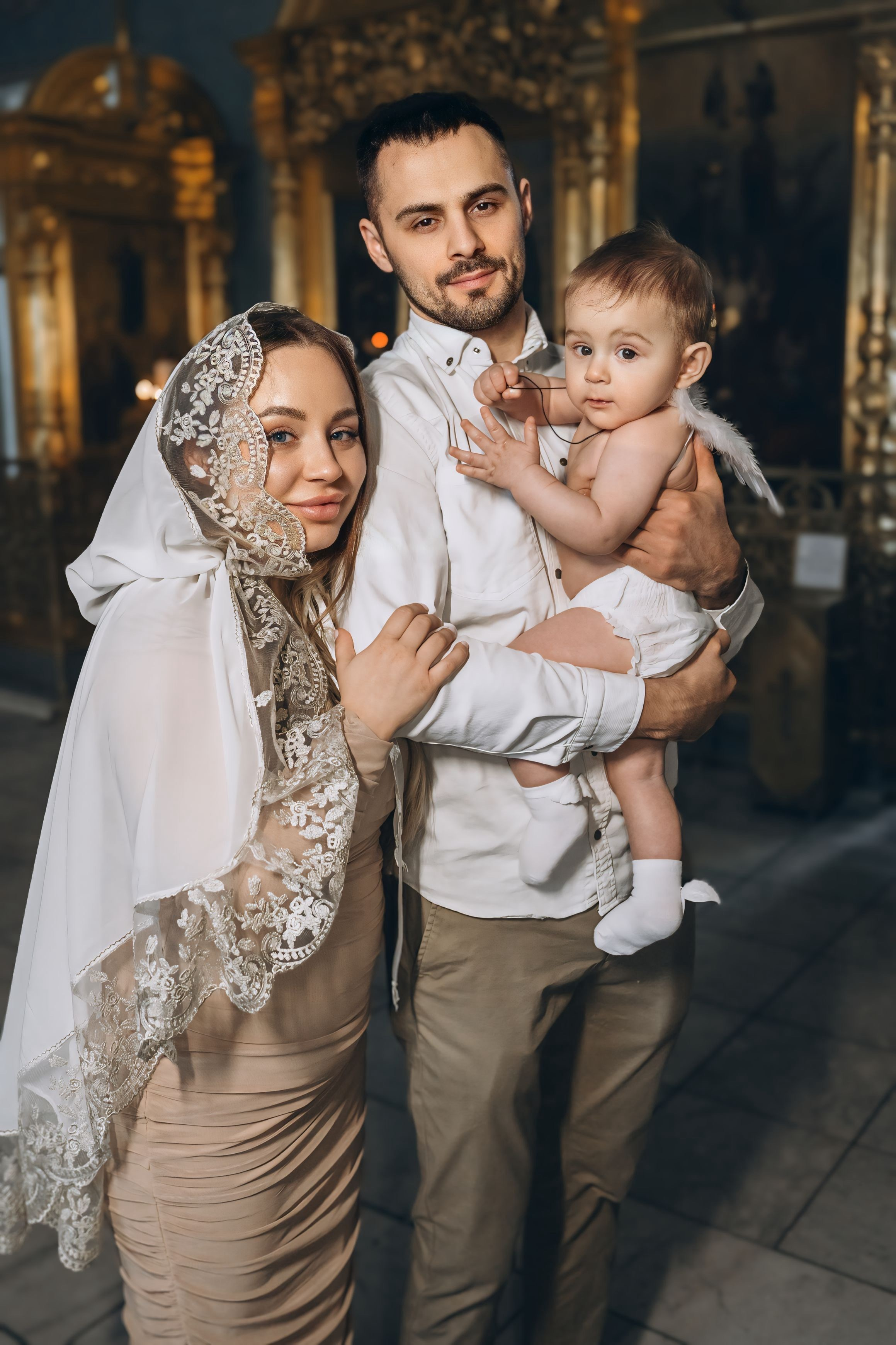 Таинство Крещения Демида. Фотограф Ольга Рубцова в Москве и Московской области