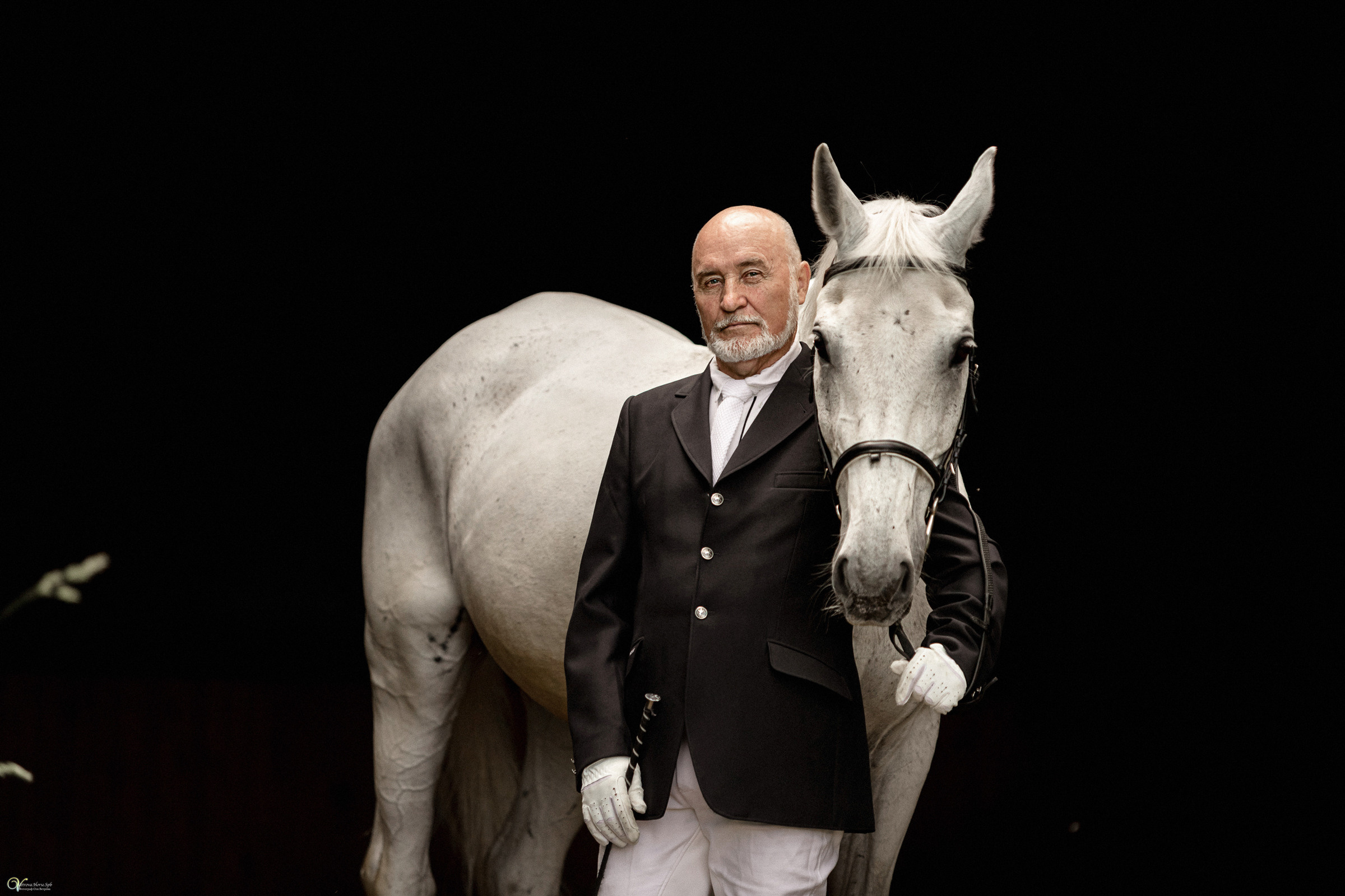 Портрет конника с одной лошадью. Фотограф женский и мужской портрет Санкт-Петербург
