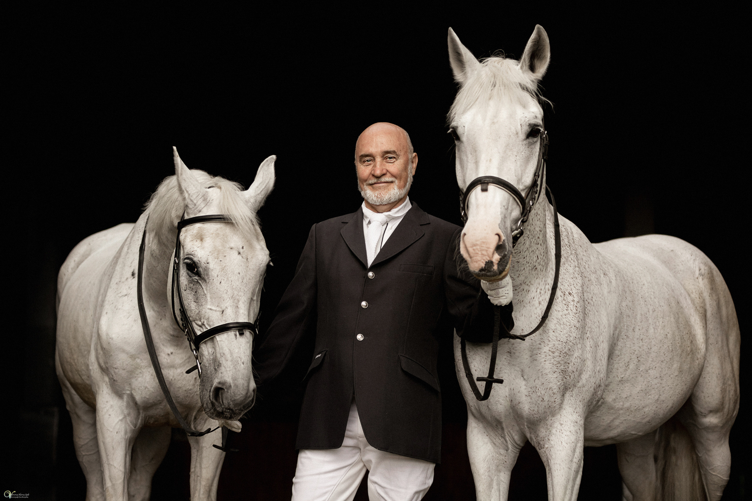 Портрет конника с одной лошадью. Фотограф женский и мужской портрет Санкт-Петербург