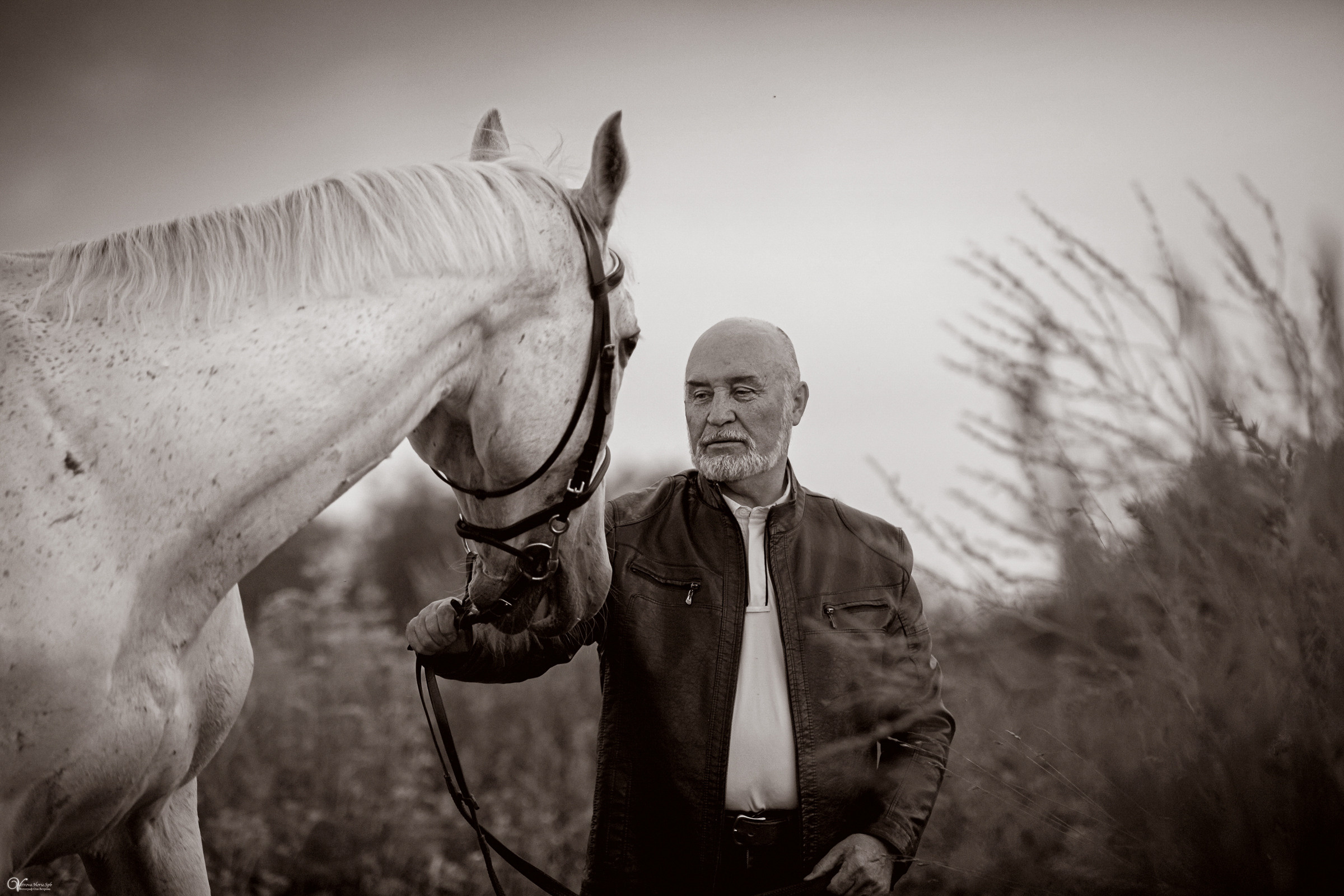 В ливень_Мужской портрет. Фотограф женский и мужской портрет Санкт-Петербург