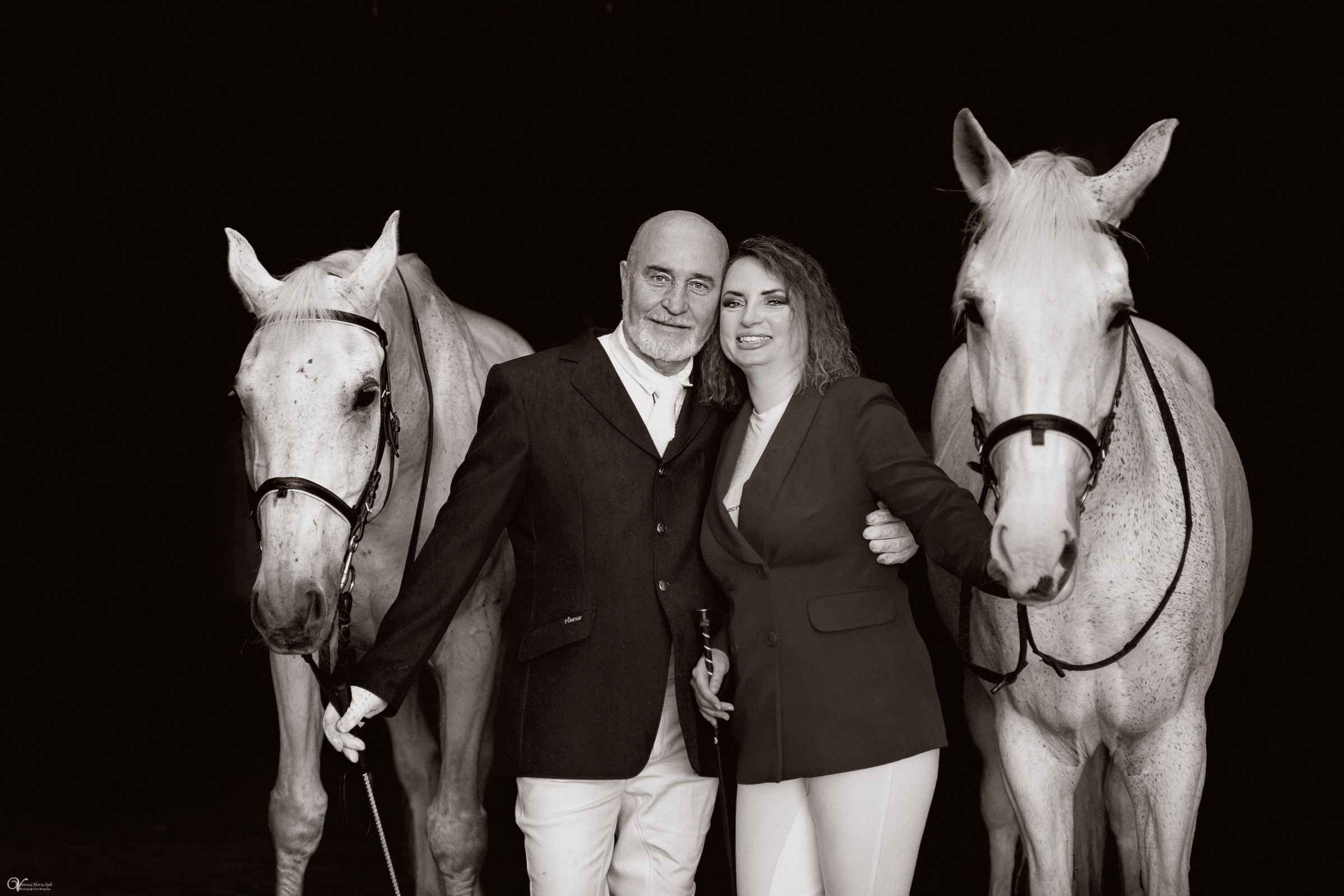 Портрет конника с одной лошадью. Фотограф женский и мужской портрет Санкт-Петербург