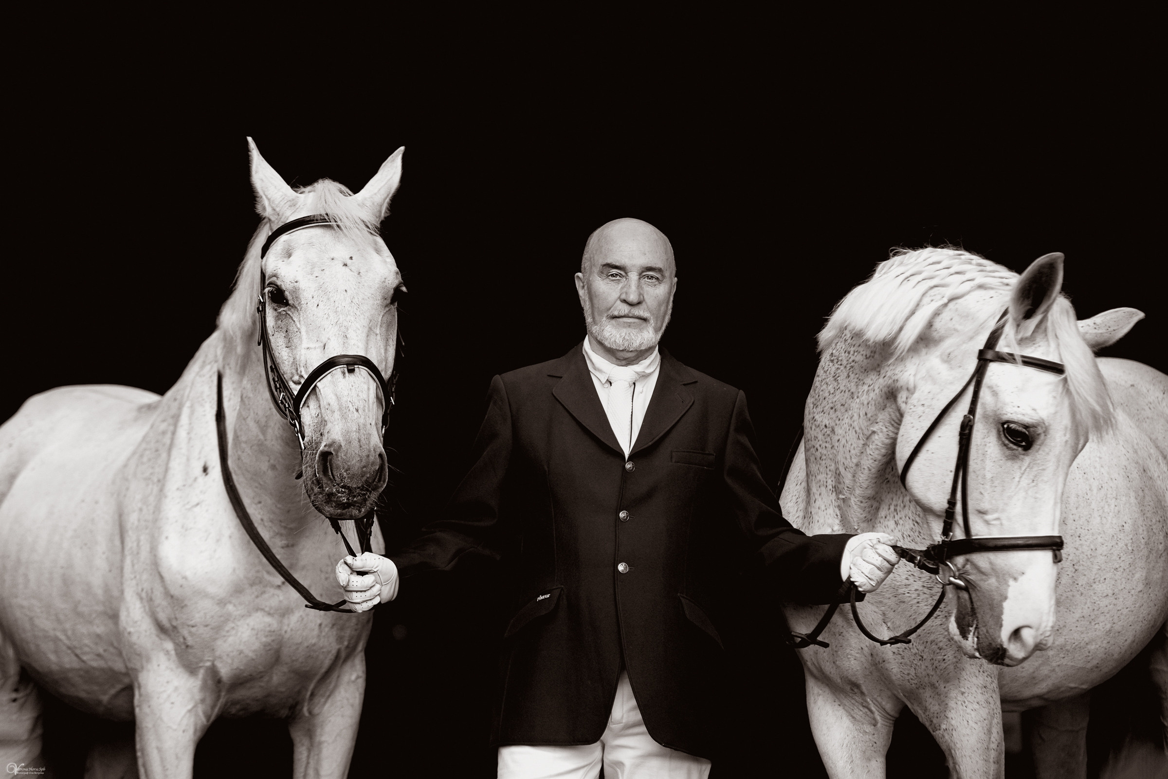 Портрет конника с одной лошадью. Фотограф женский и мужской портрет Санкт-Петербург