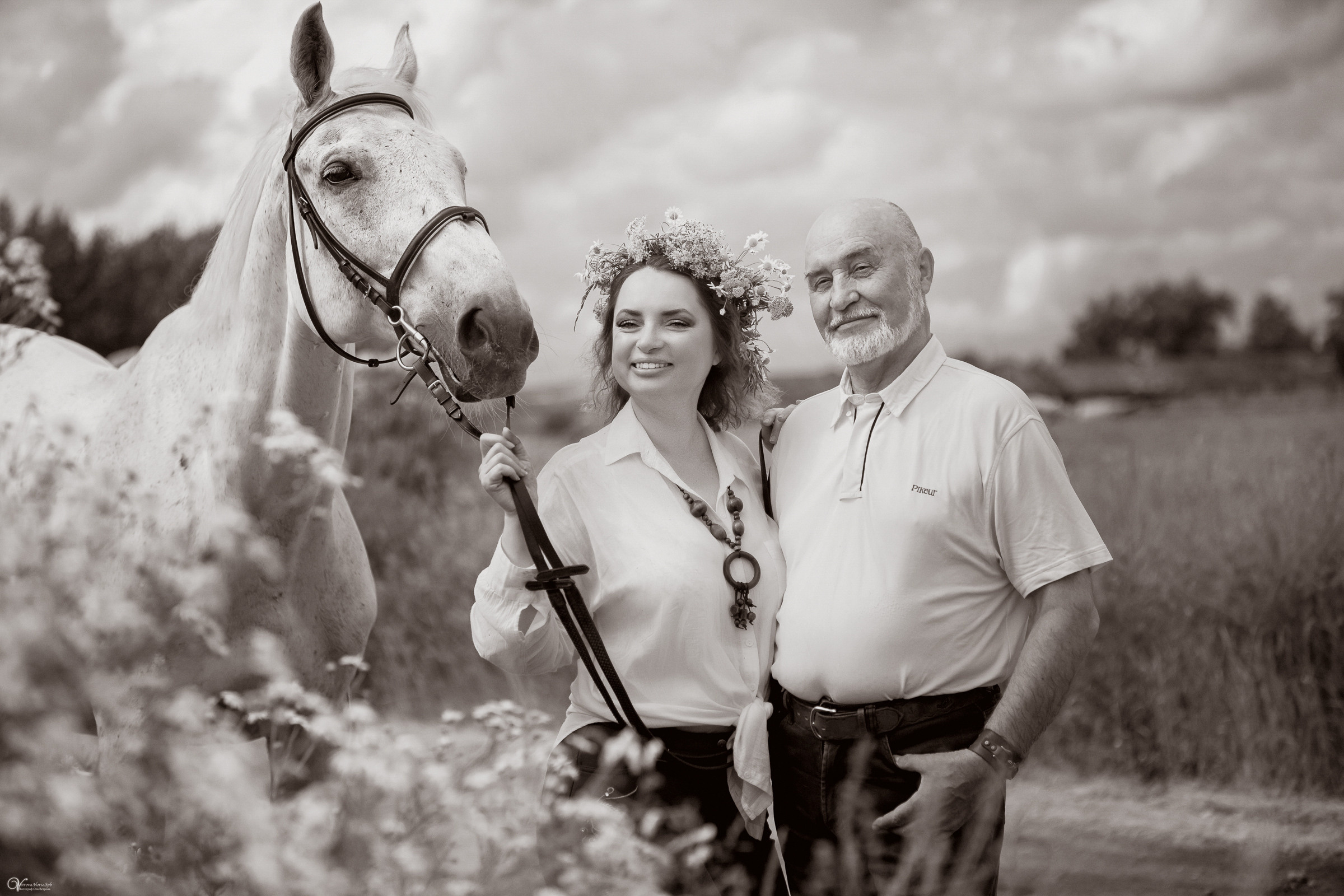 Семейный портрет дочки и папы. Фотограф женский и мужской портрет Санкт-Петербург